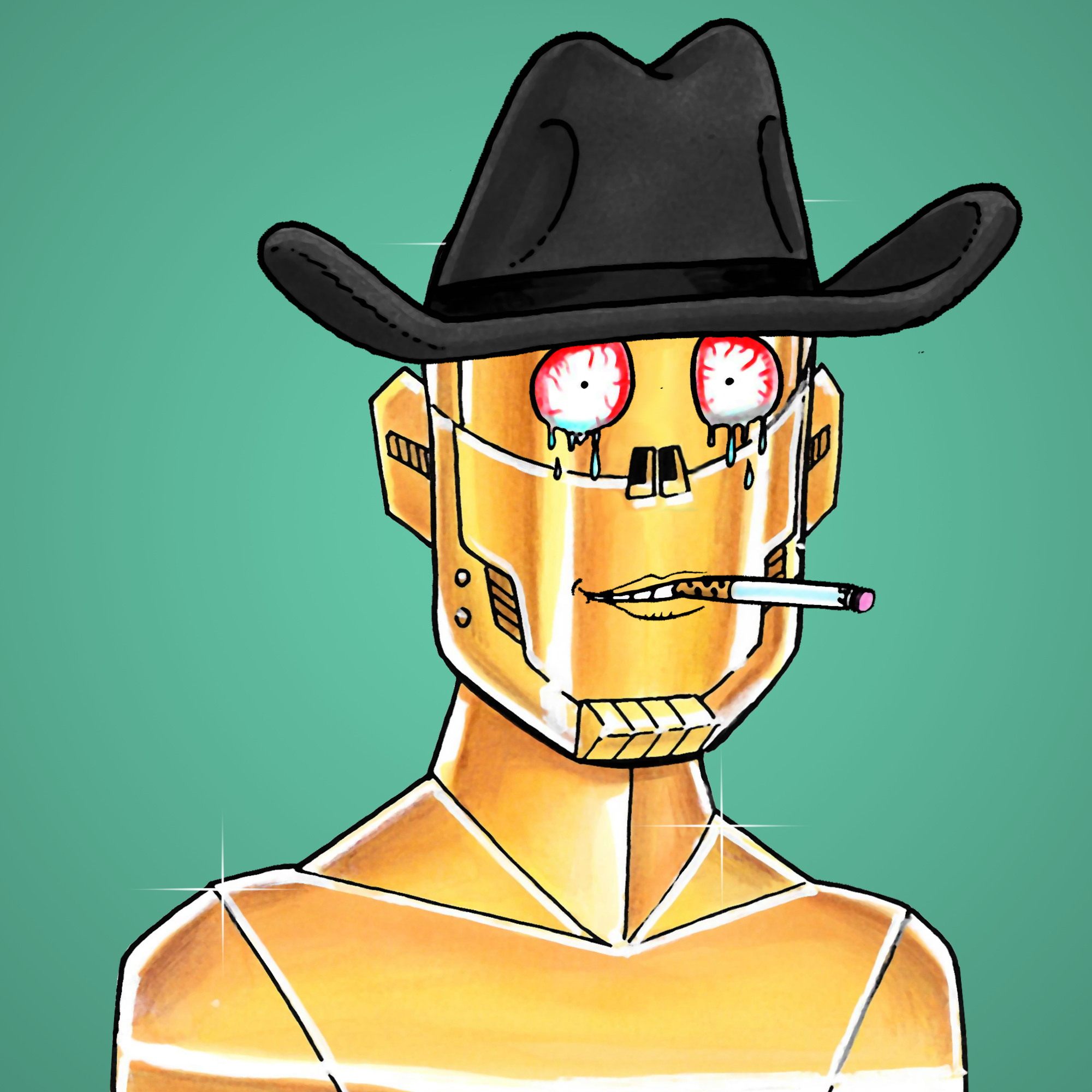 George Trosley - Jungle Freaks - Jungle Freak 2981 - NFT # 2981