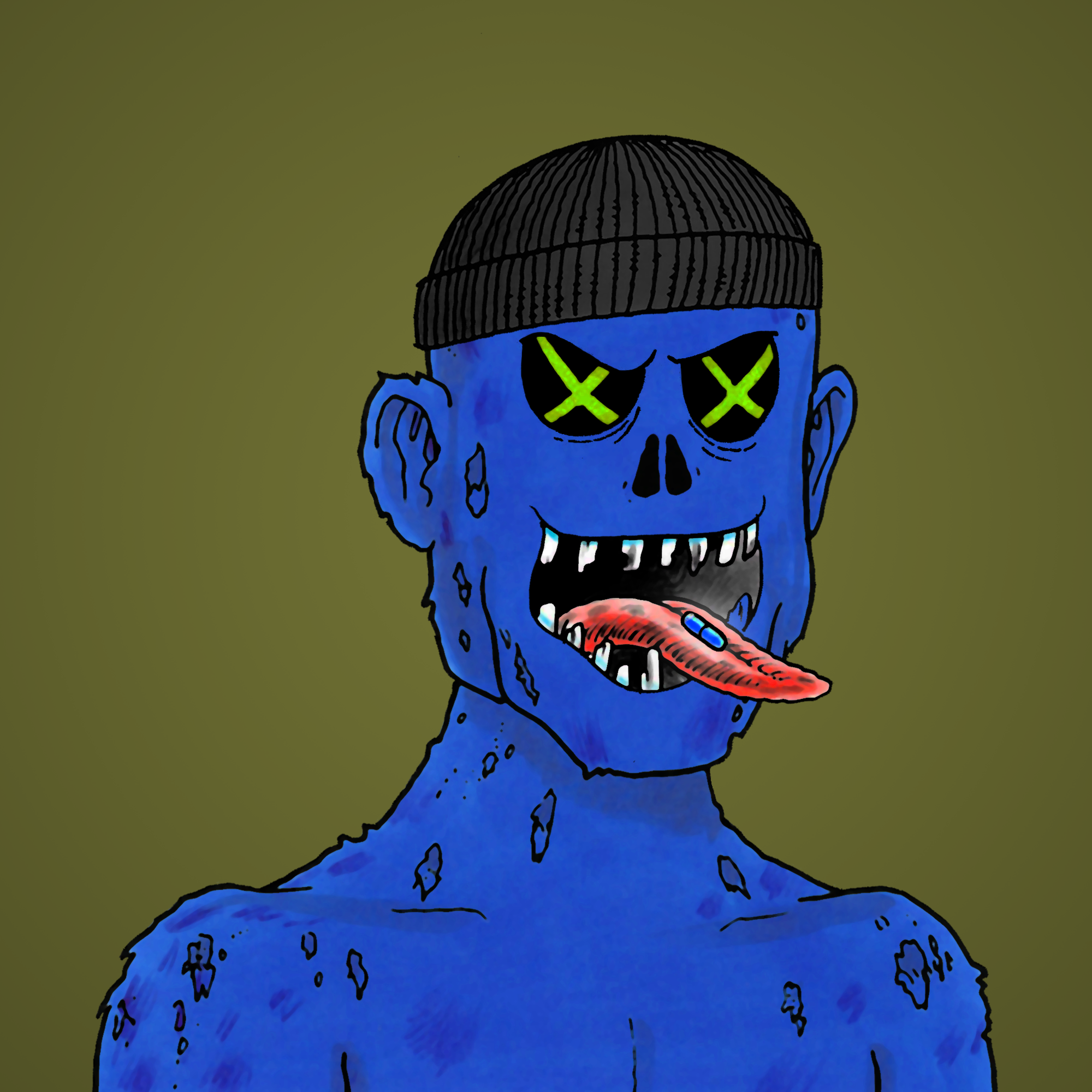 George Trosley - Jungle Freaks - Jungle Freak 299 - NFT # 299