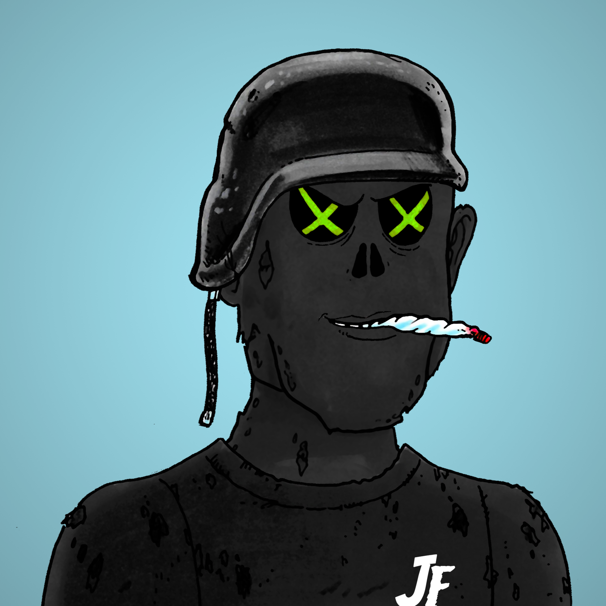 George Trosley - Jungle Freaks - Jungle Freak 2990 - NFT # 2990