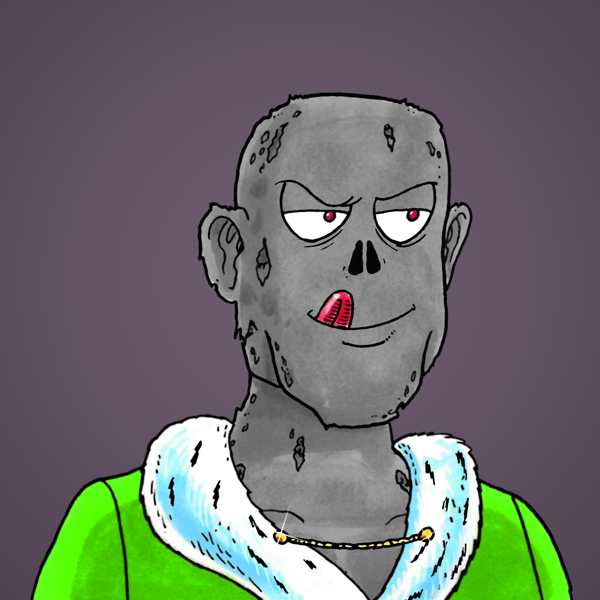 George Trosley - Jungle Freaks - Jungle Freak 2995 - NFT # 2995