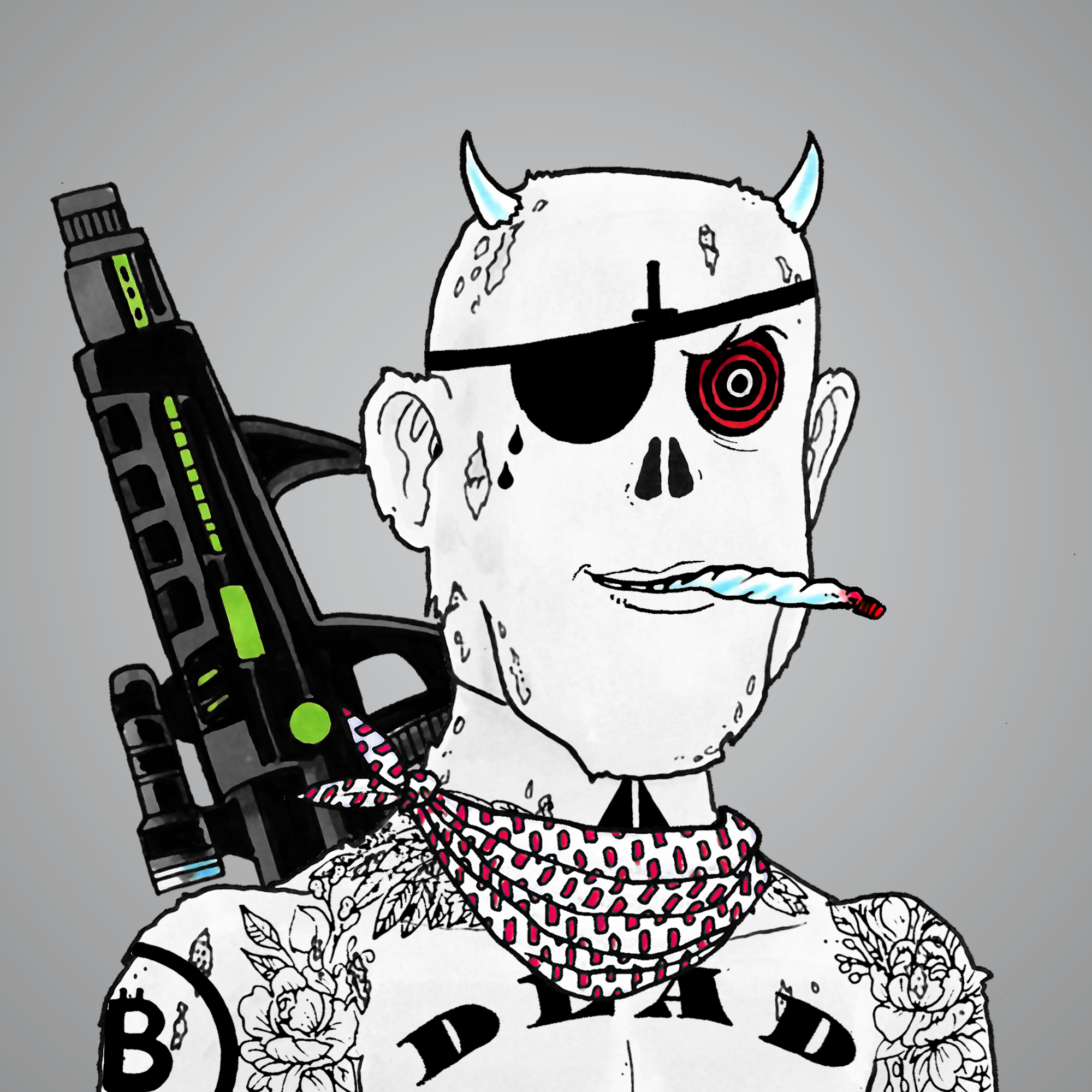 George Trosley - Jungle Freaks - Jungle Freak 3 - NFT # 3