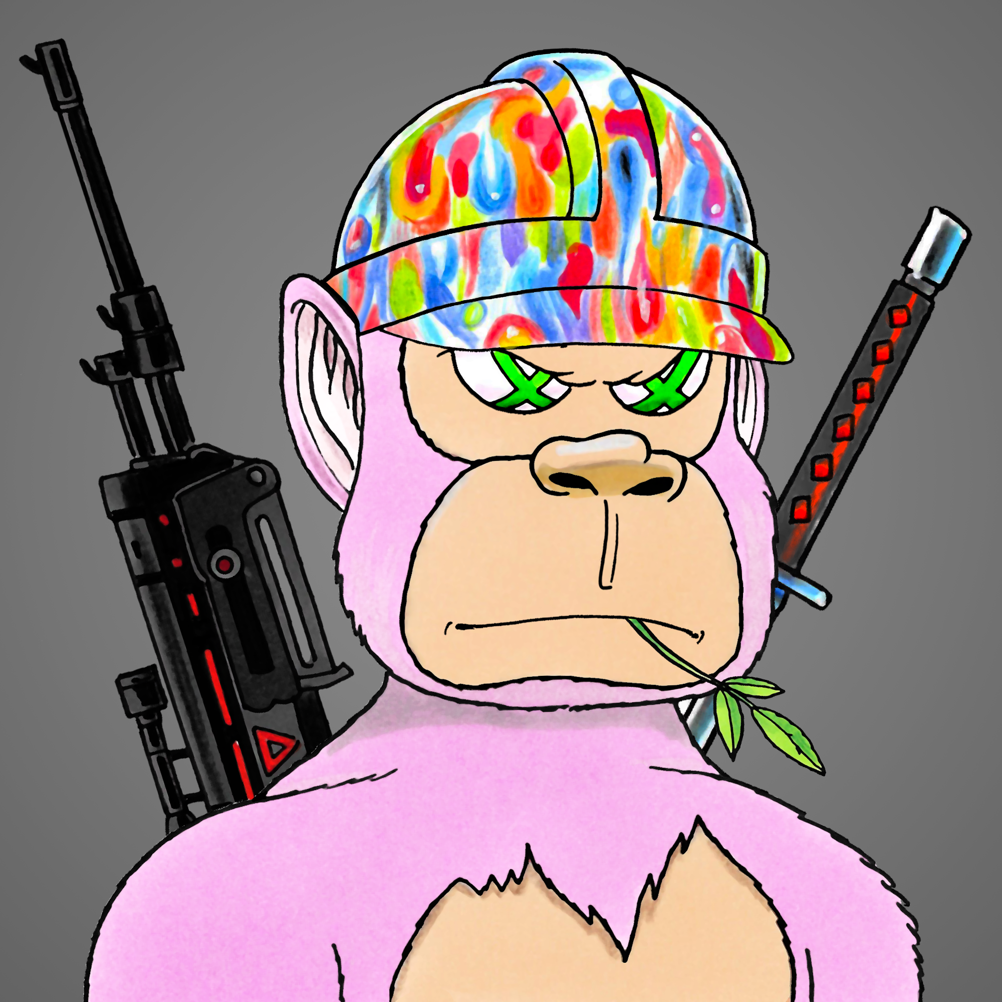 George Trosley - Jungle Freaks - Jungle Freak 300 - NFT # 300