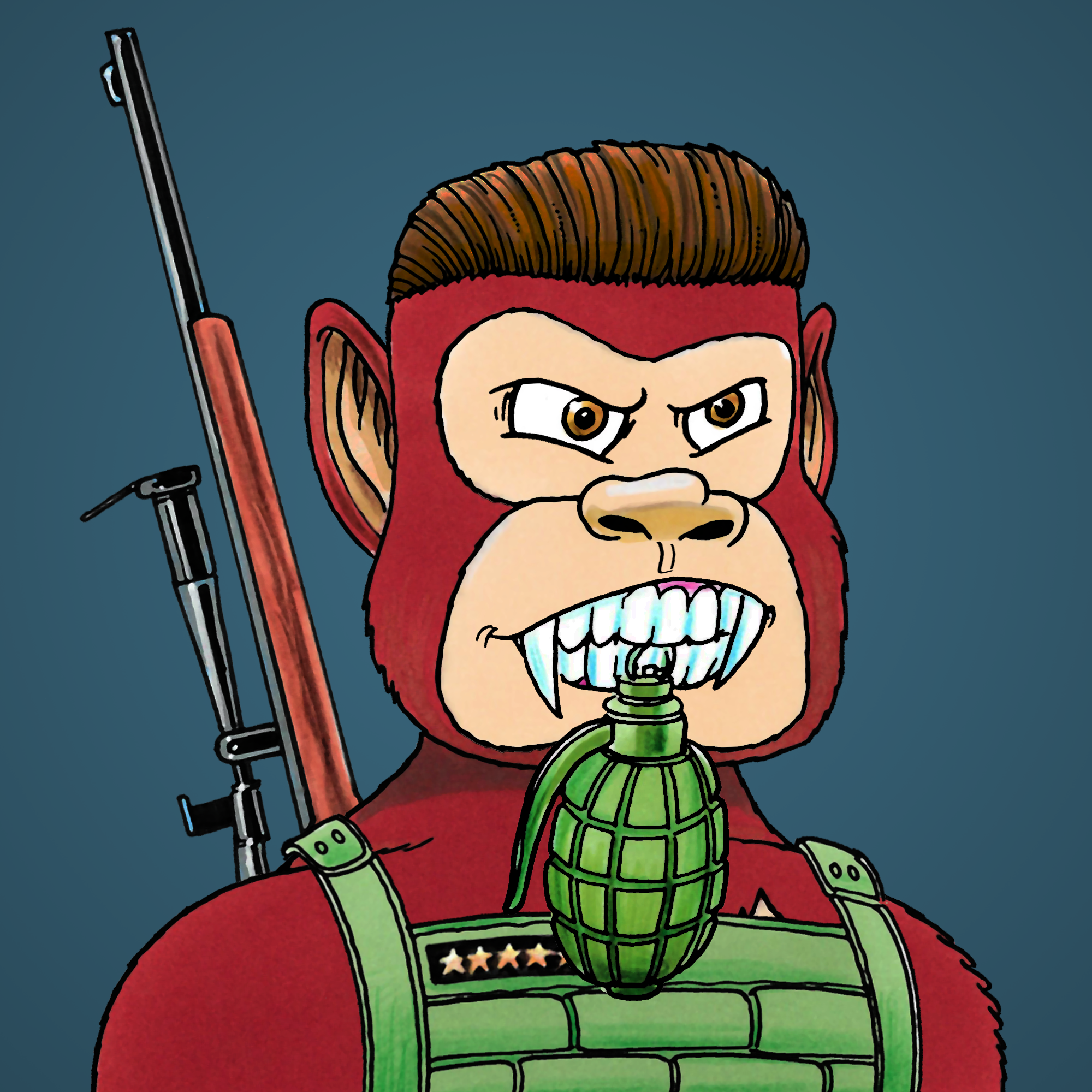 George Trosley - Jungle Freaks - Jungle Freak 301 - NFT # 301