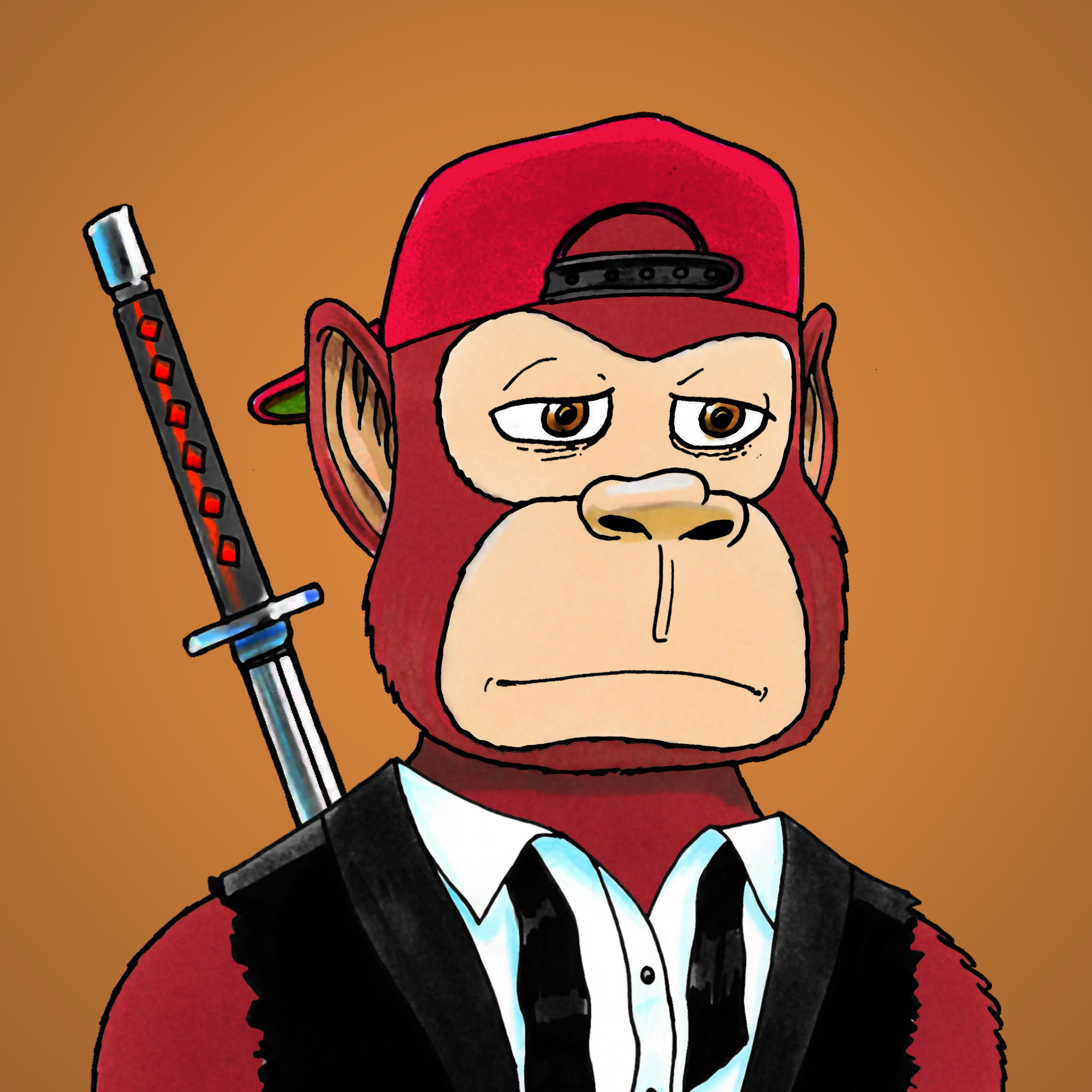 George Trosley - Jungle Freaks - Jungle Freak 3012 - NFT # 3012