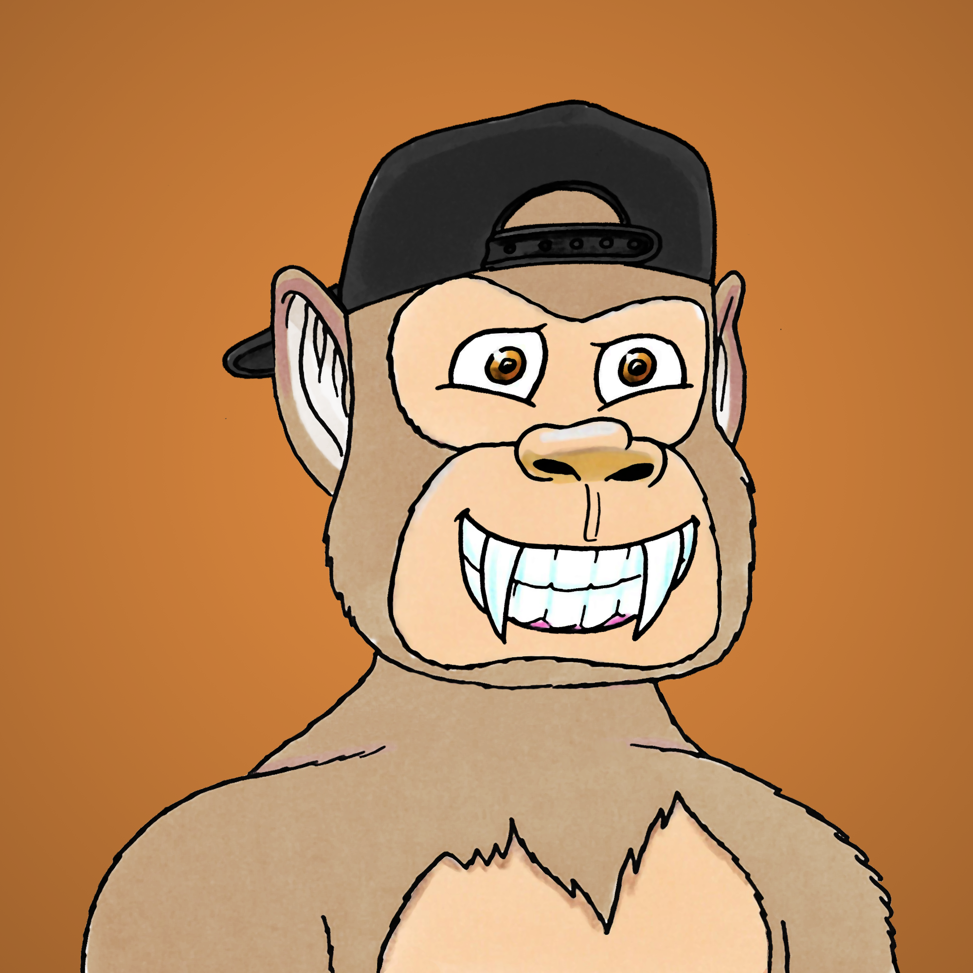 George Trosley - Jungle Freaks - Jungle Freak 3014 - NFT # 3014