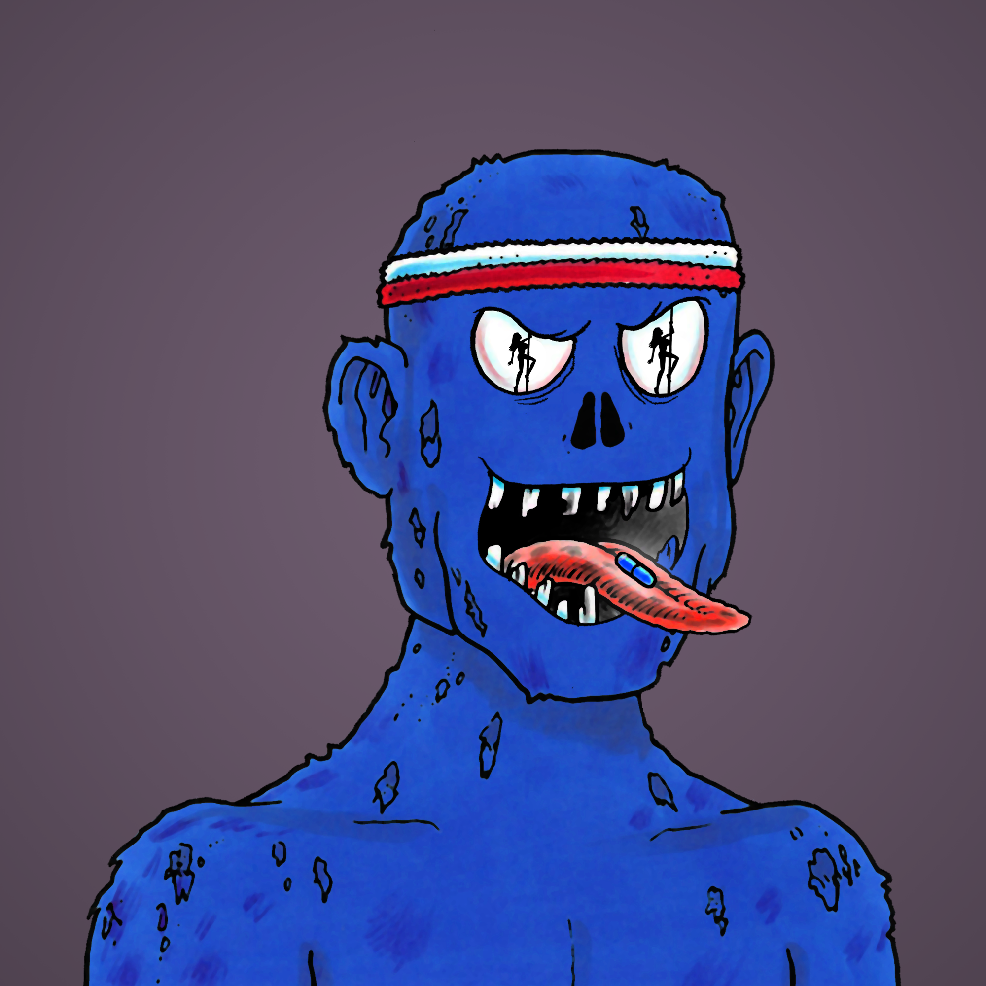 George Trosley - Jungle Freaks - Jungle Freak 3023 - NFT # 3023