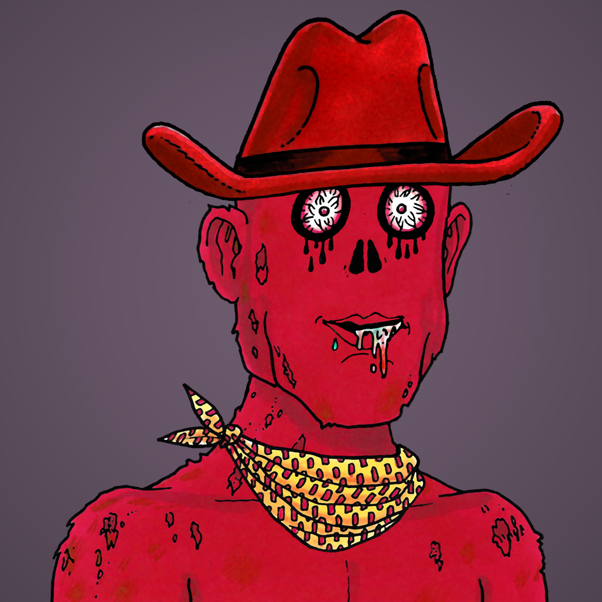 George Trosley - Jungle Freaks - Jungle Freak 3041 - NFT # 3041