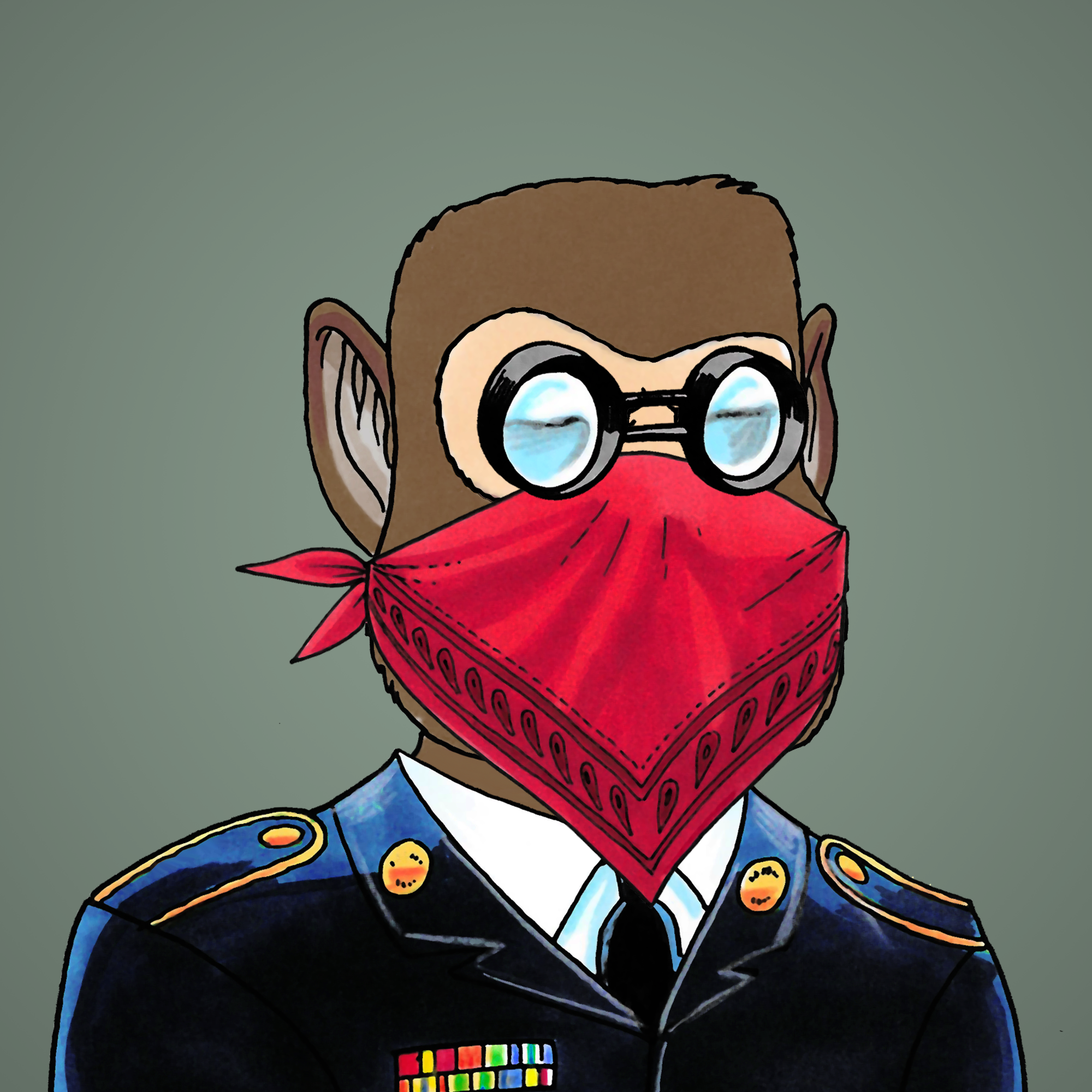 George Trosley - Jungle Freaks - Jungle Freak 305 - NFT # 305