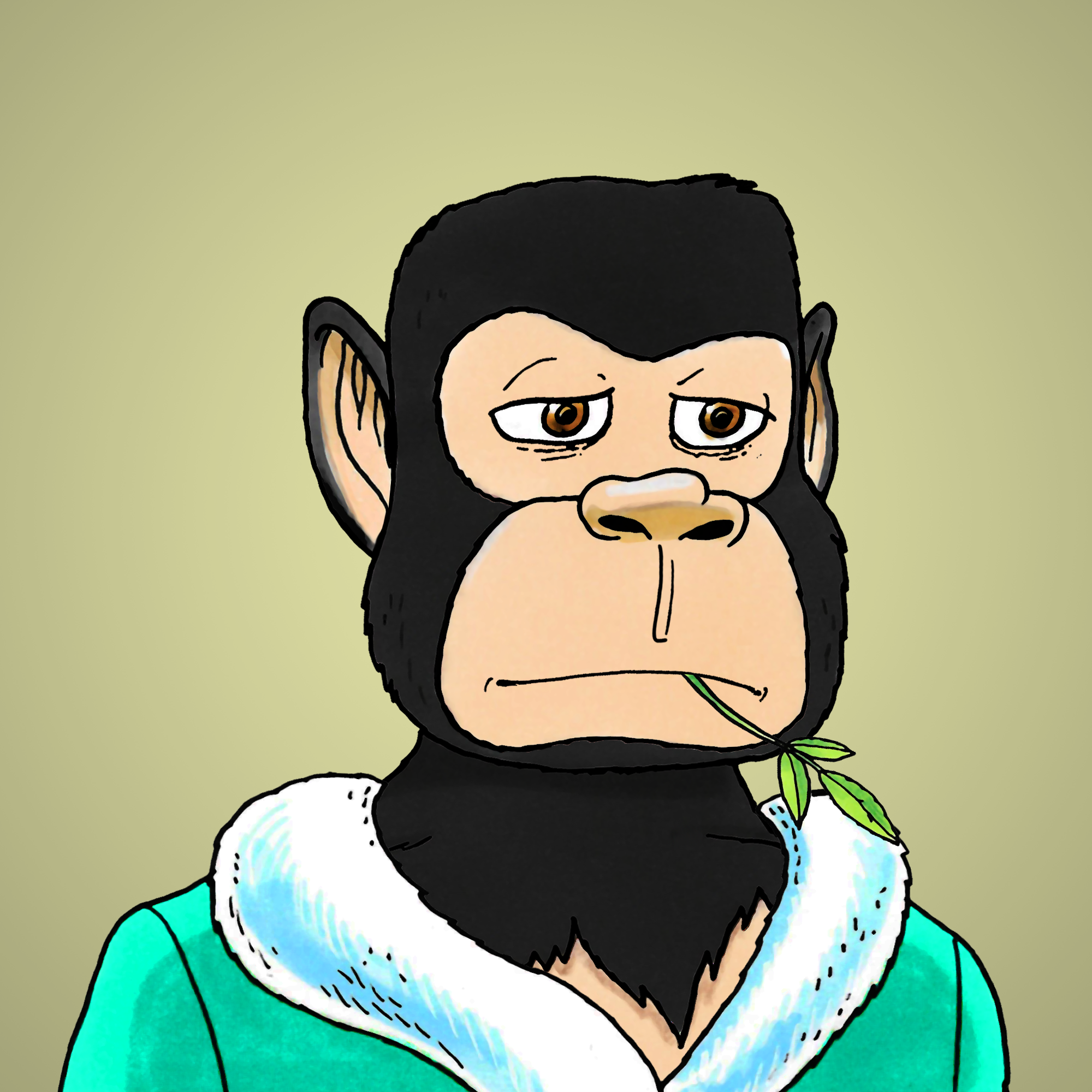 George Trosley - Jungle Freaks - Jungle Freak 3053 - NFT # 3053