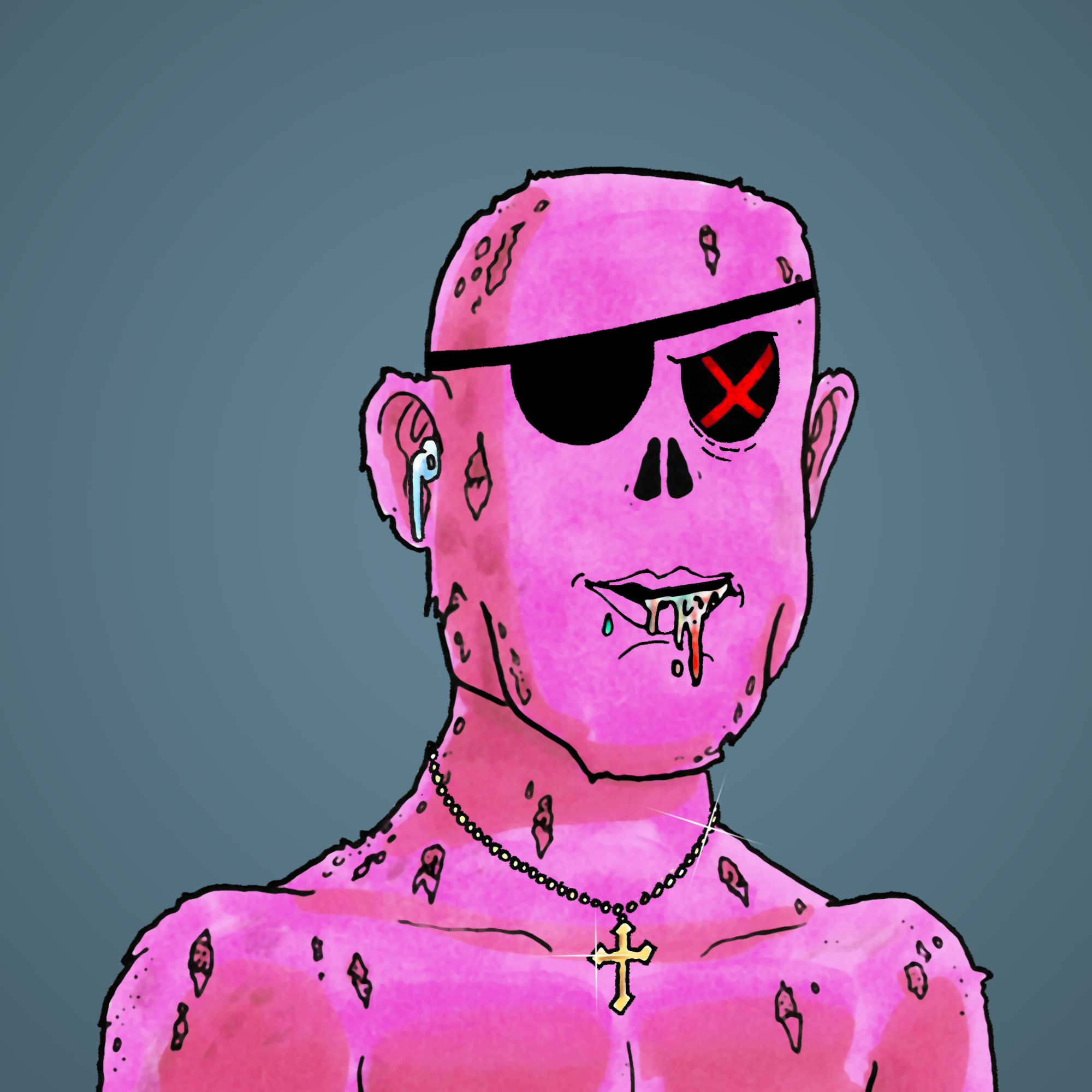 George Trosley - Jungle Freaks - Jungle Freak 306 - NFT # 306