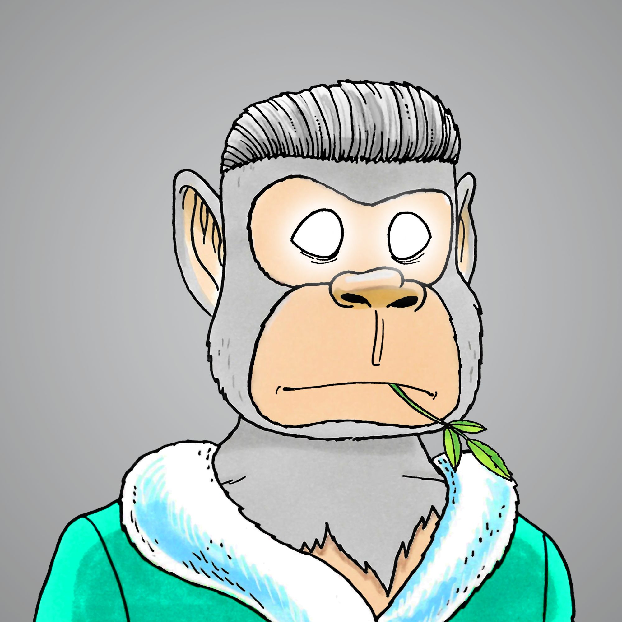 George Trosley - Jungle Freaks - Jungle Freak 3069 - NFT # 3069