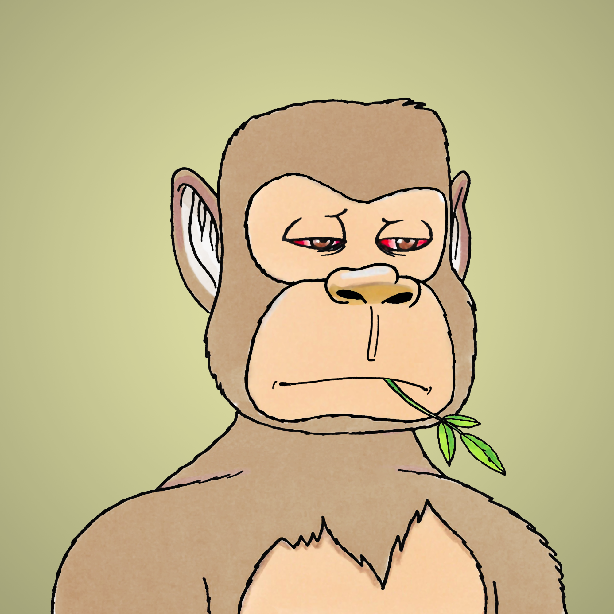 George Trosley - Jungle Freaks - Jungle Freak 3071 - NFT # 3071