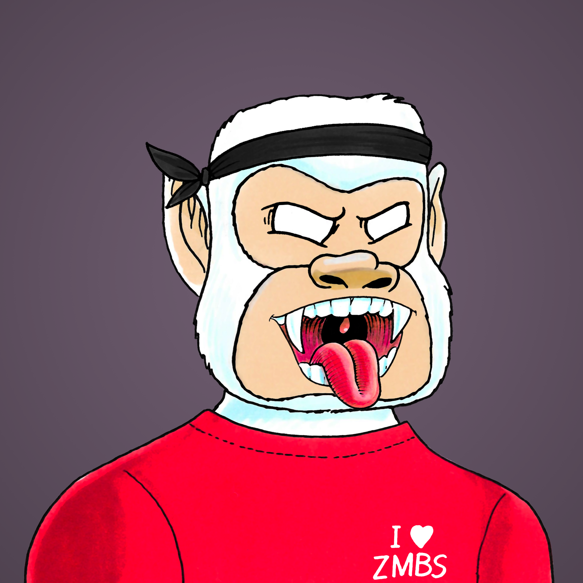 George Trosley - Jungle Freaks - Jungle Freak 3073 - NFT # 3073