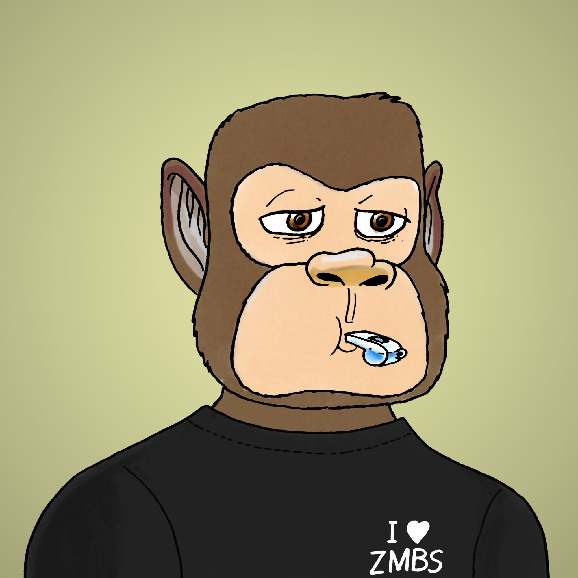 George Trosley - Jungle Freaks - Jungle Freak 3079 - NFT # 3079