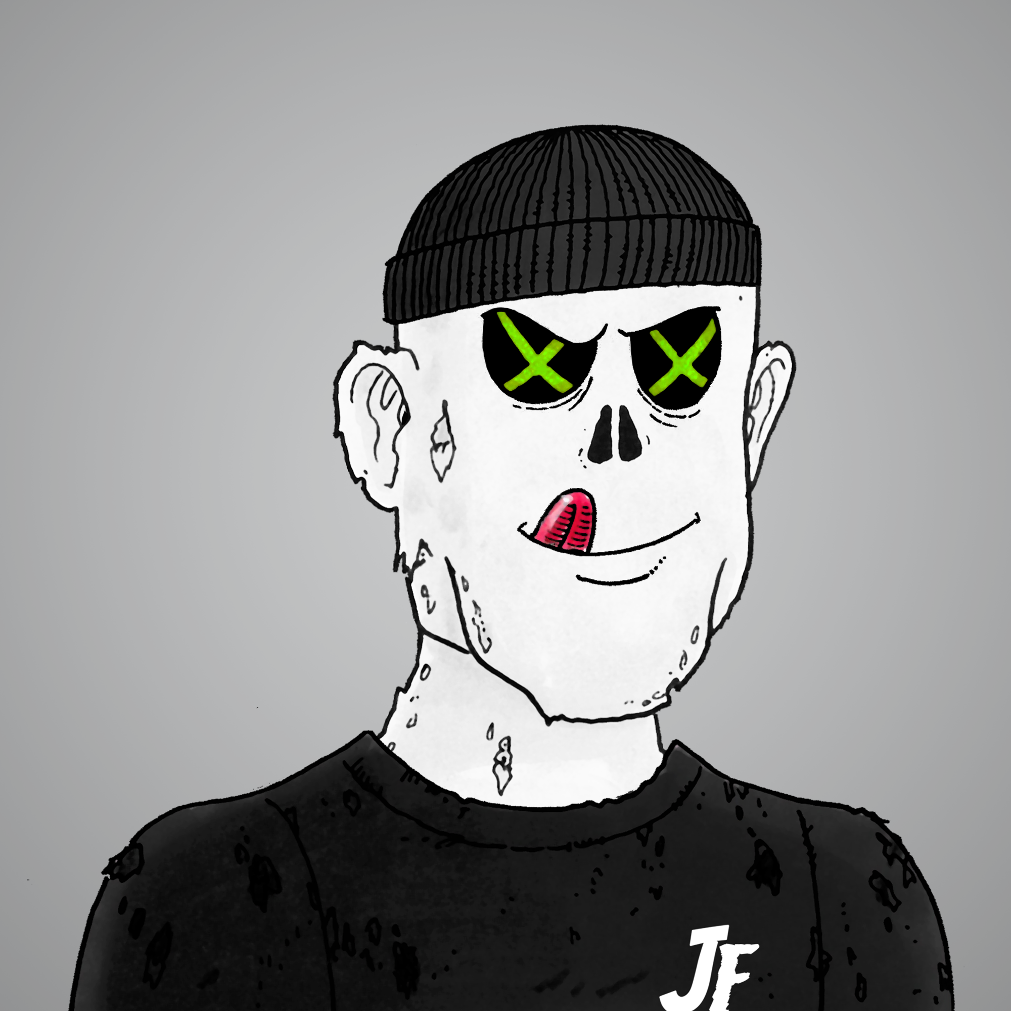 George Trosley - Jungle Freaks - Jungle Freak 308 - NFT # 308