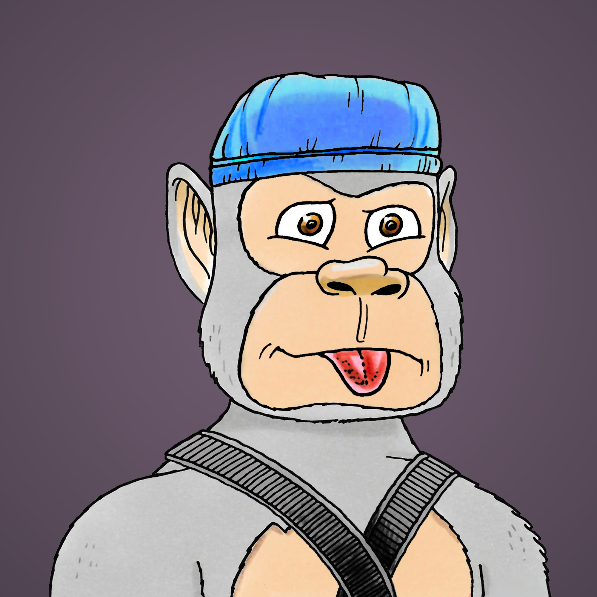 George Trosley - Jungle Freaks - Jungle Freak 3089 - NFT # 3089