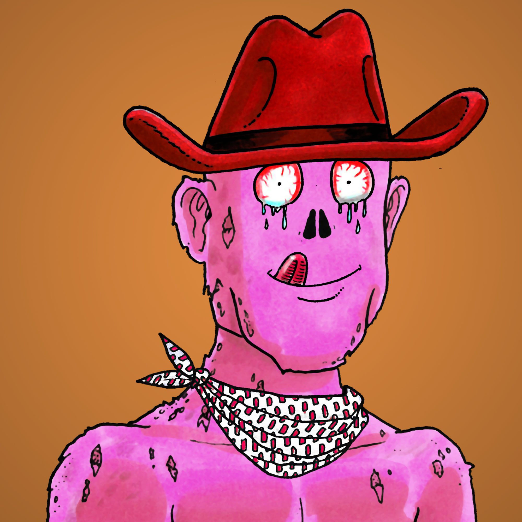 George Trosley - Jungle Freaks - Jungle Freak 3094 - NFT # 3094