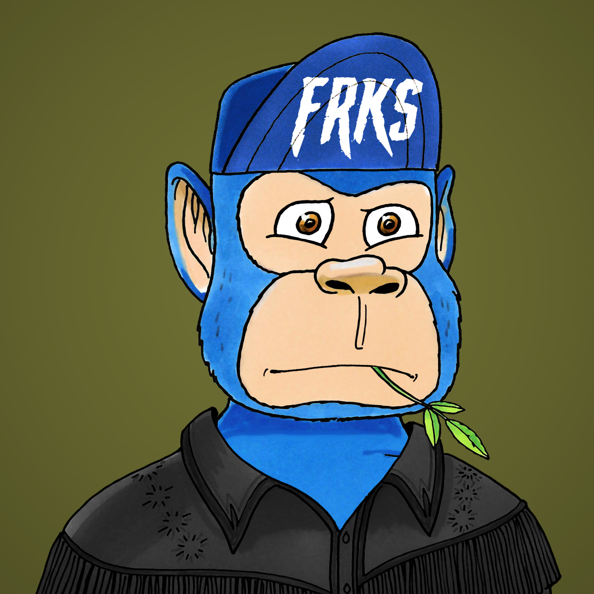 George Trosley - Jungle Freaks - Jungle Freak 310 - NFT # 310