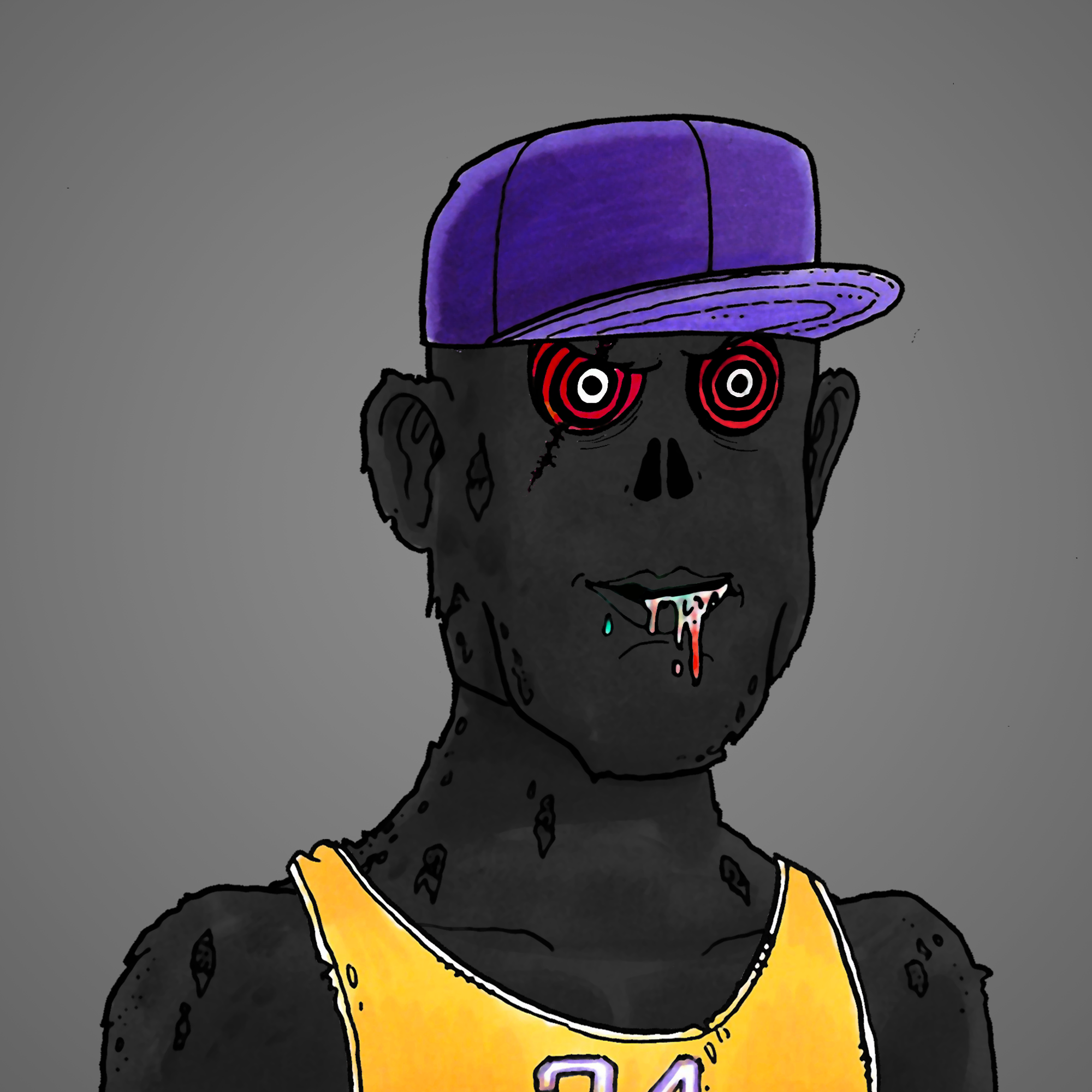 George Trosley - Jungle Freaks - Jungle Freak 3104 - NFT # 3104