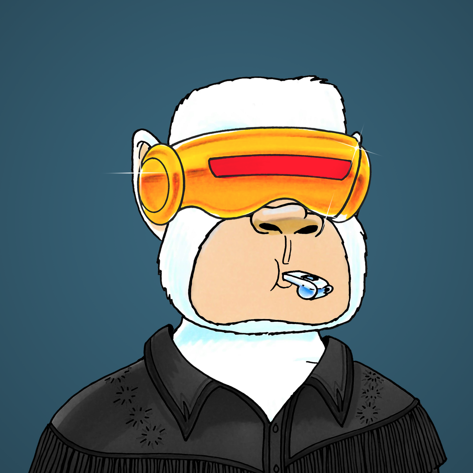 George Trosley - Jungle Freaks - Jungle Freak 3106 - NFT # 3106