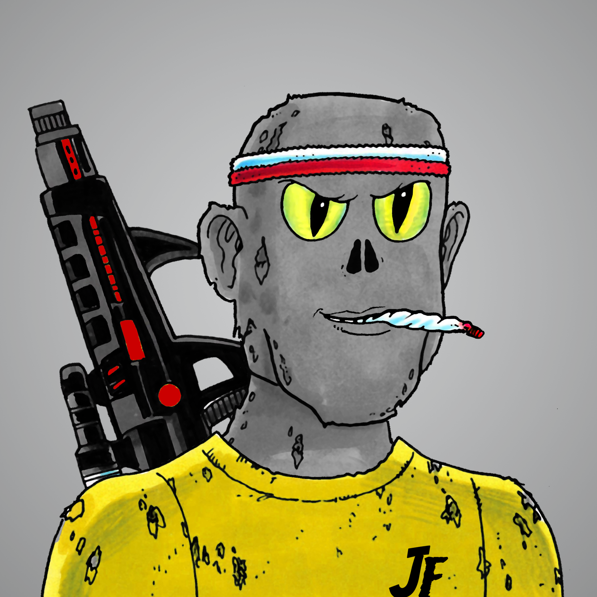 George Trosley - Jungle Freaks - Jungle Freak 3113 - NFT # 3113