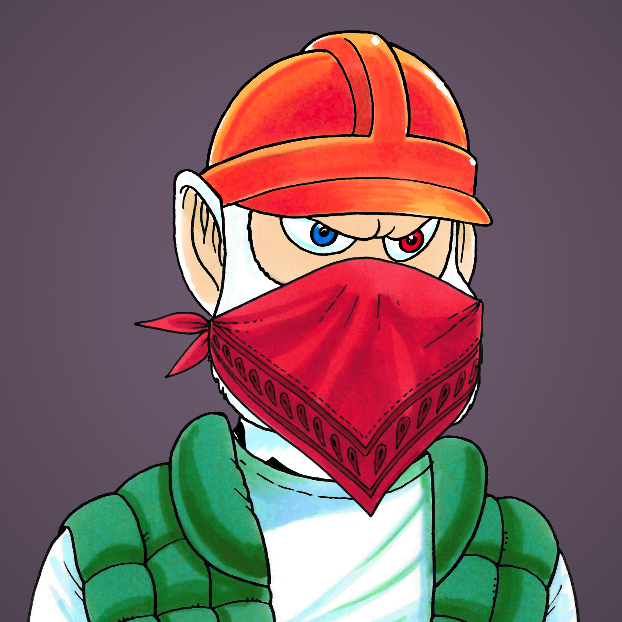 George Trosley - Jungle Freaks - Jungle Freak 3125 - NFT # 3125