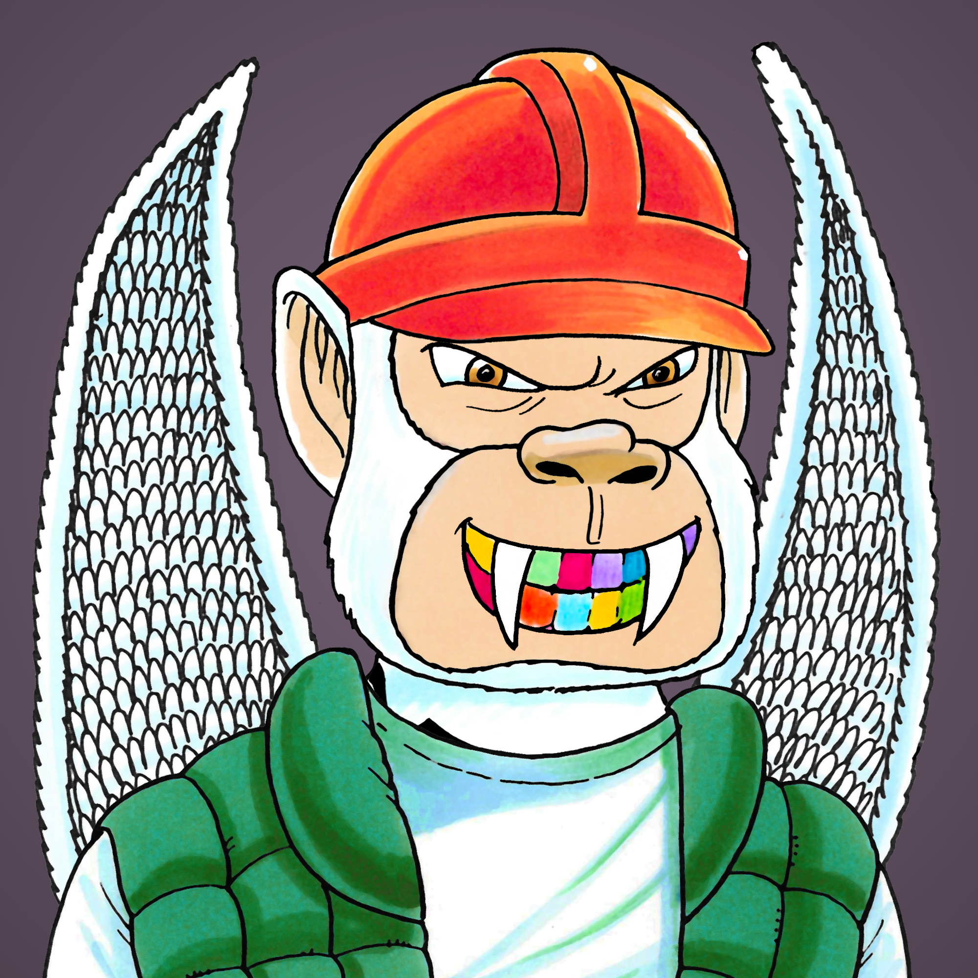 George Trosley - Jungle Freaks - Jungle Freak 3126 - NFT # 3126