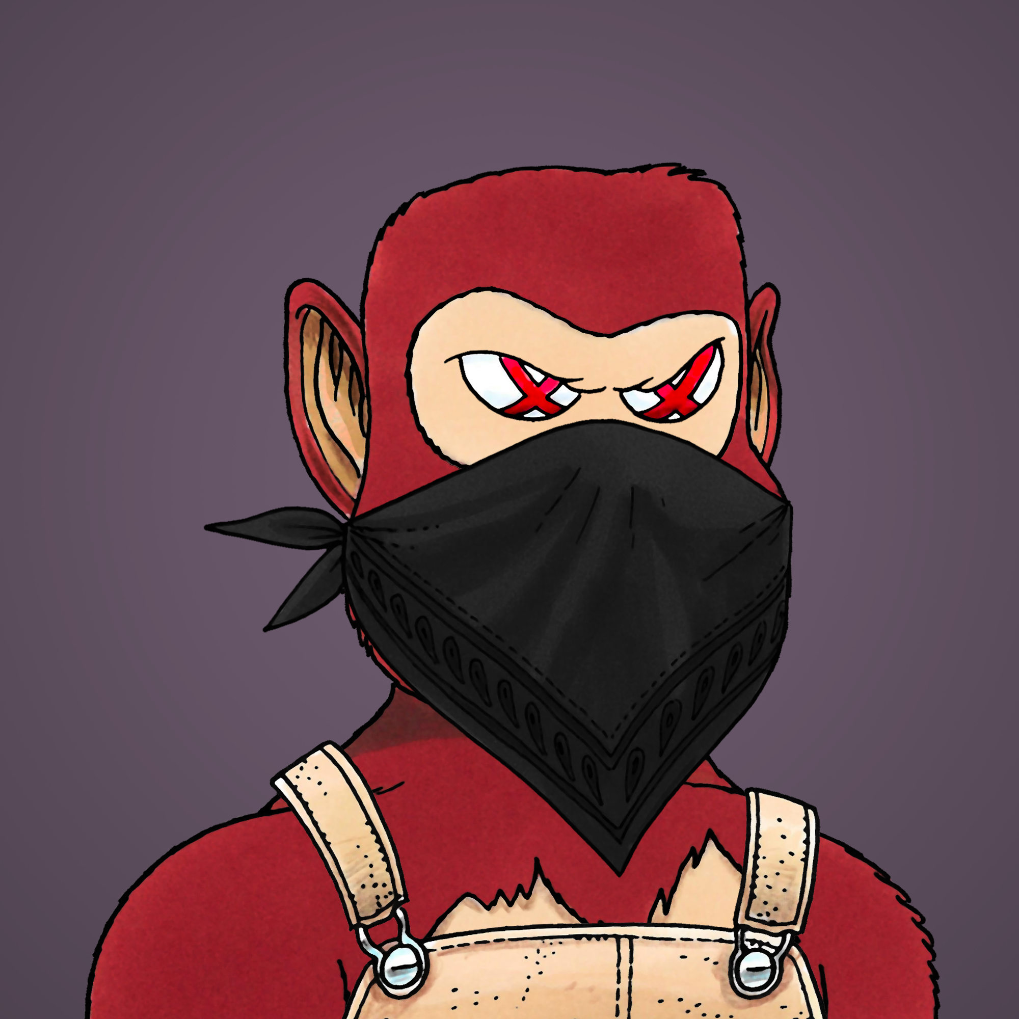 George Trosley - Jungle Freaks - Jungle Freak 313 - NFT # 313