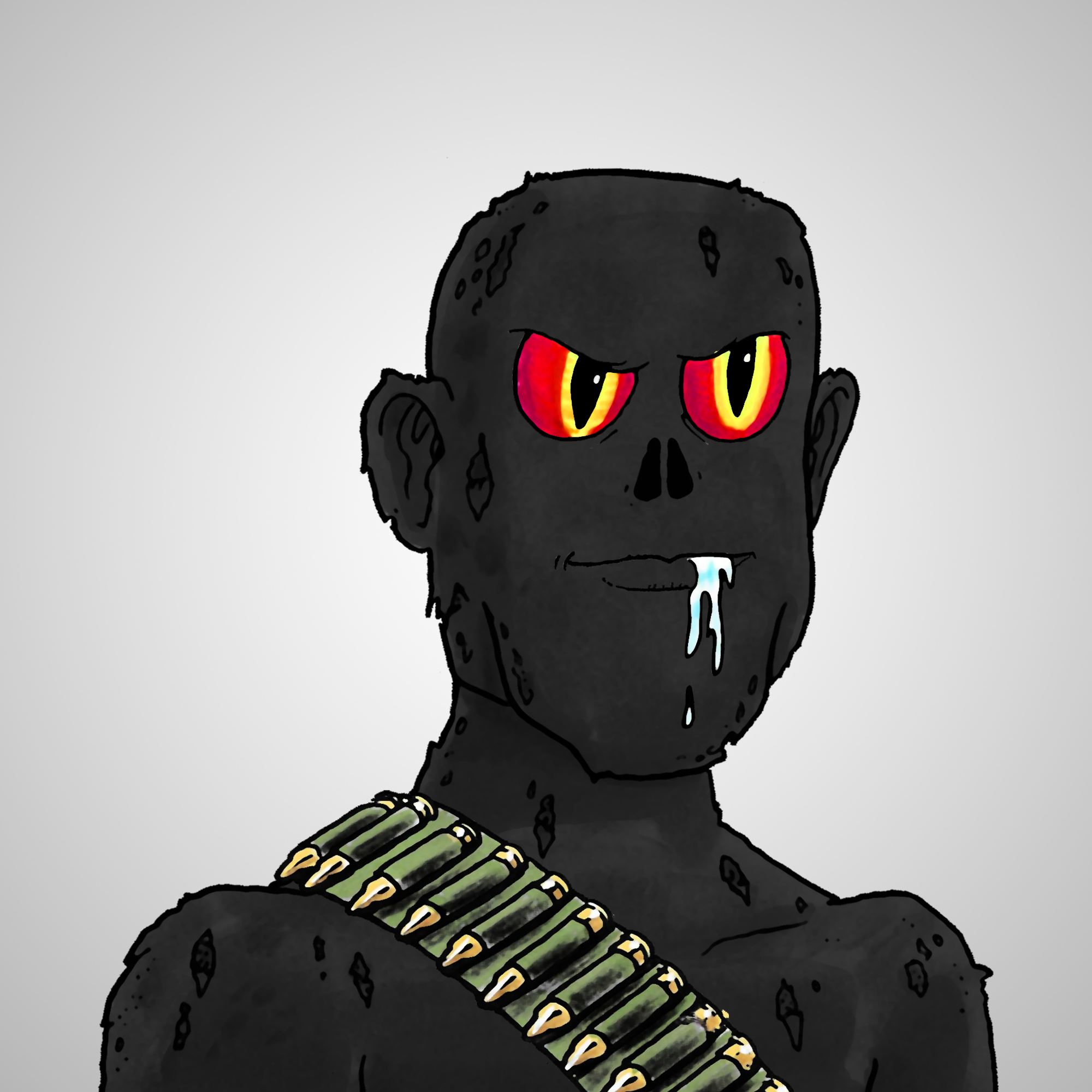 George Trosley - Jungle Freaks - Jungle Freak 3147 - NFT # 3147