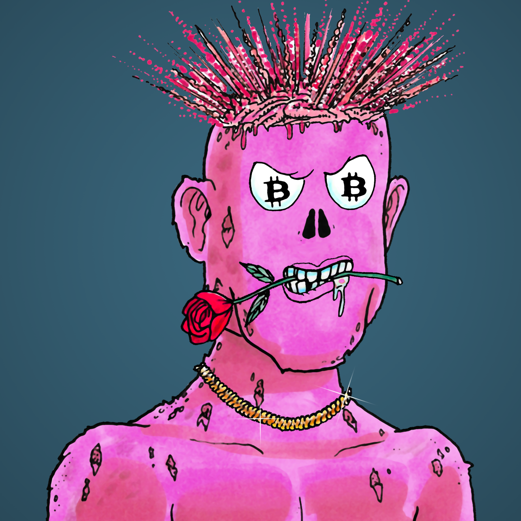 George Trosley - Jungle Freaks - Jungle Freak 315 - NFT # 315