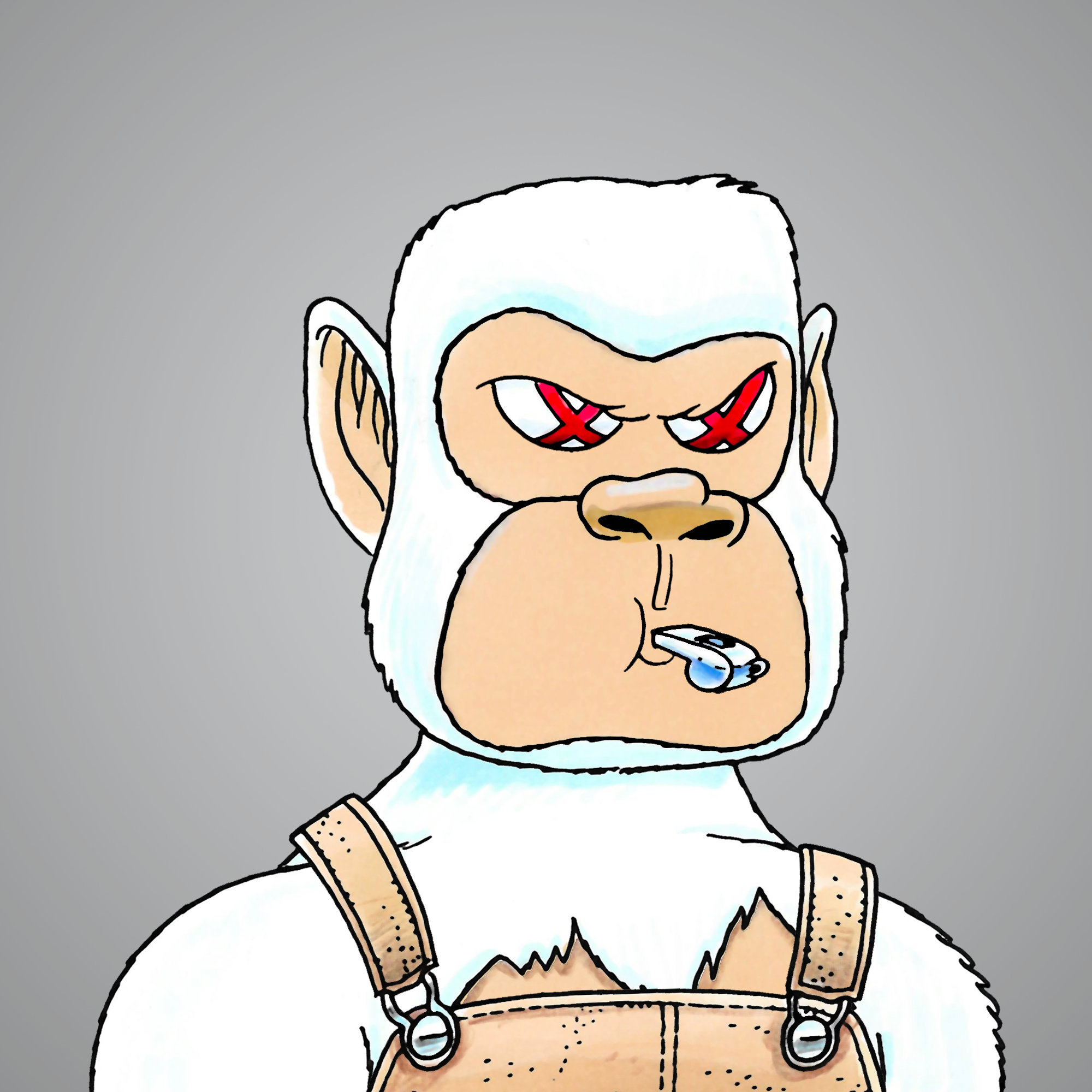 George Trosley - Jungle Freaks - Jungle Freak 3155 - NFT # 3155