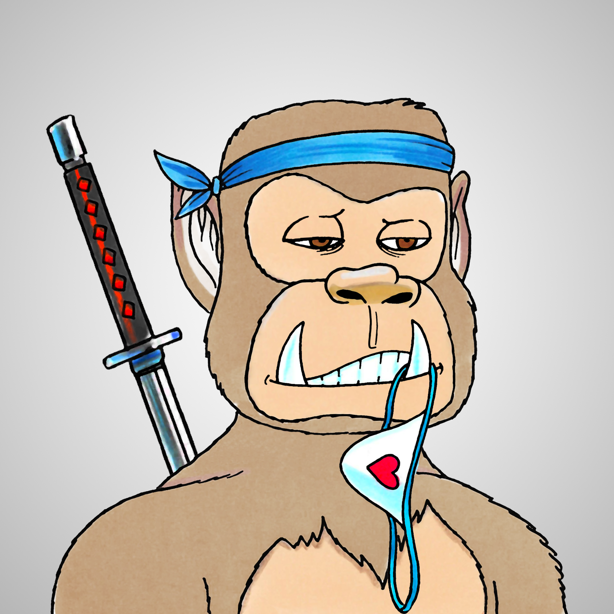 George Trosley - Jungle Freaks - Jungle Freak 3157 - NFT # 3157