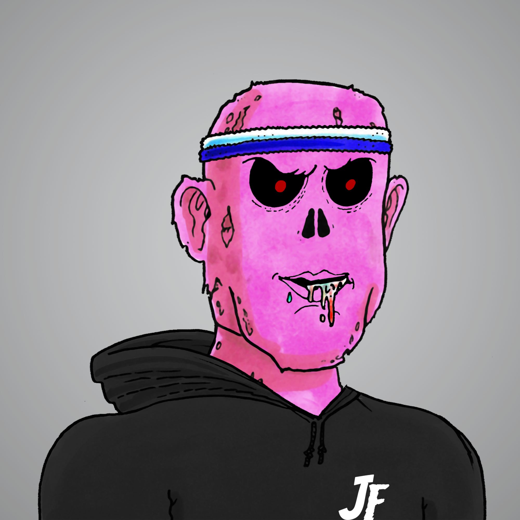 George Trosley - Jungle Freaks - Jungle Freak 3158 - NFT # 3158