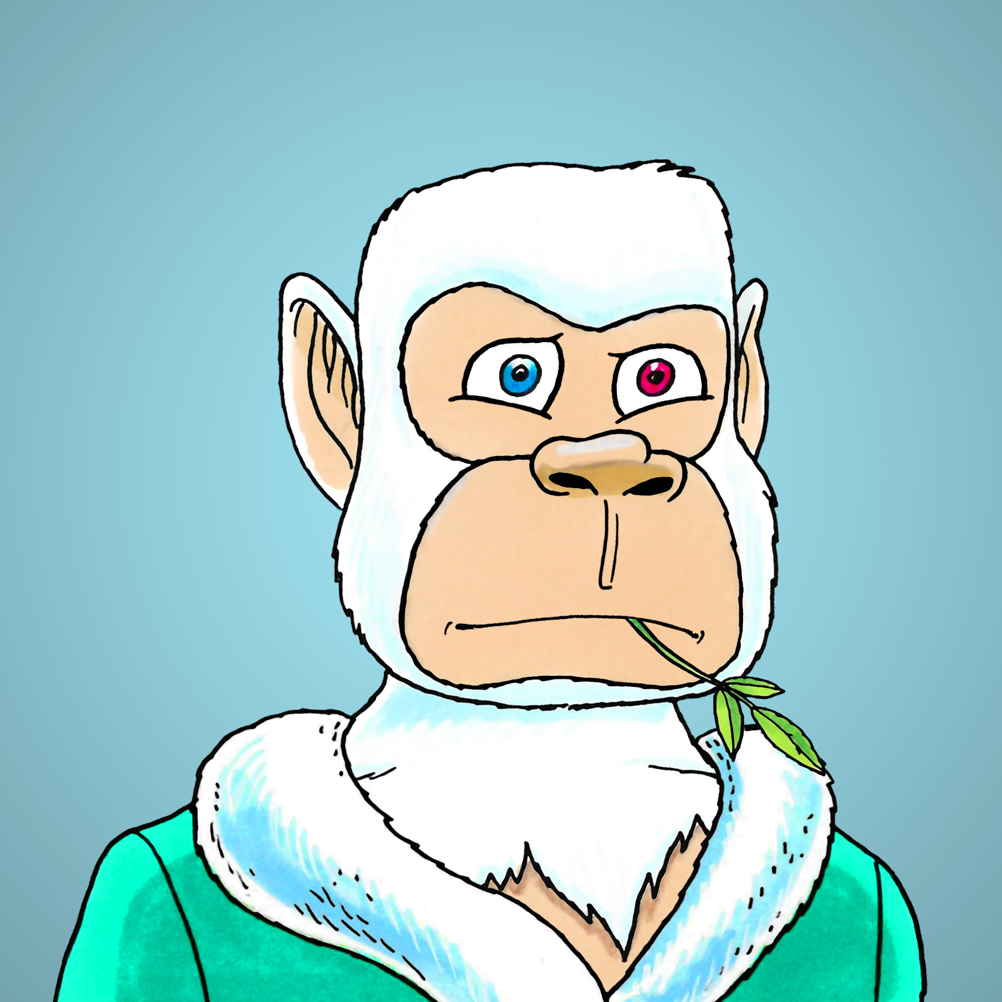 George Trosley - Jungle Freaks - Jungle Freak 316 - NFT # 316