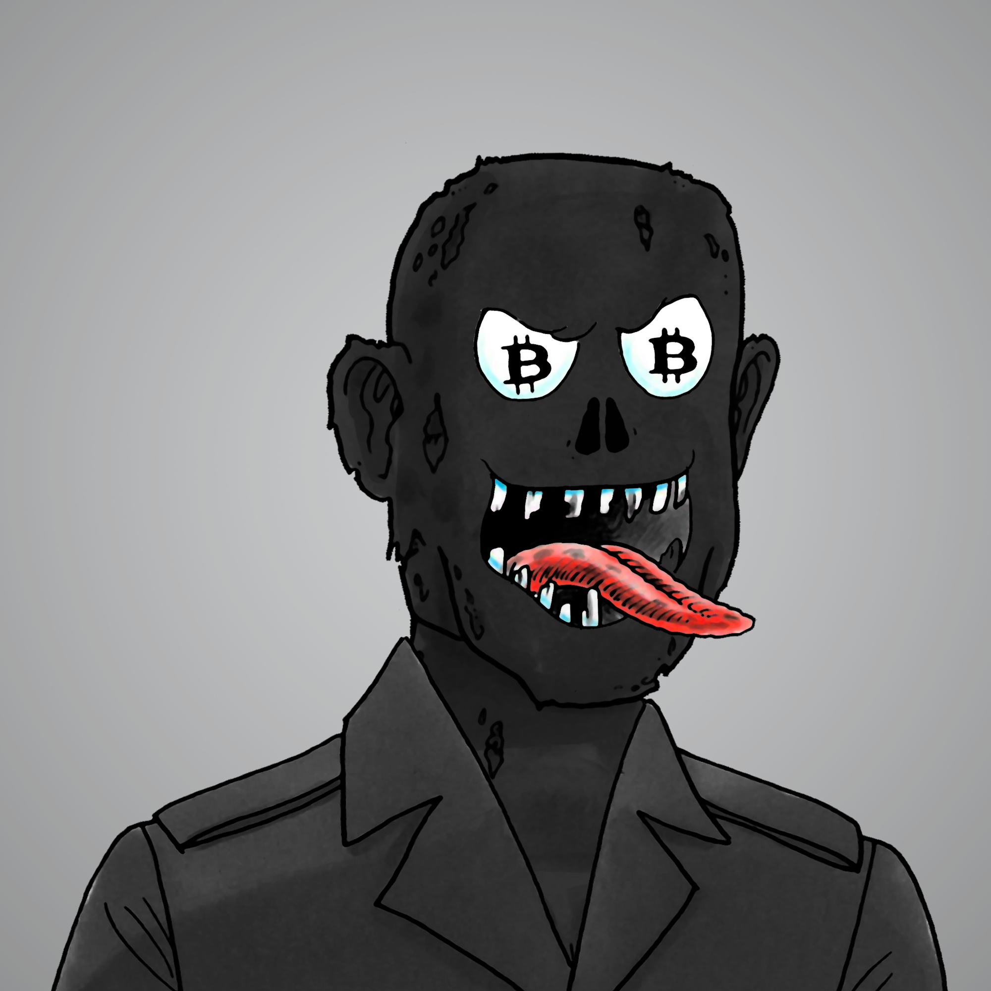 George Trosley - Jungle Freaks - Jungle Freak 3160 - NFT # 3160