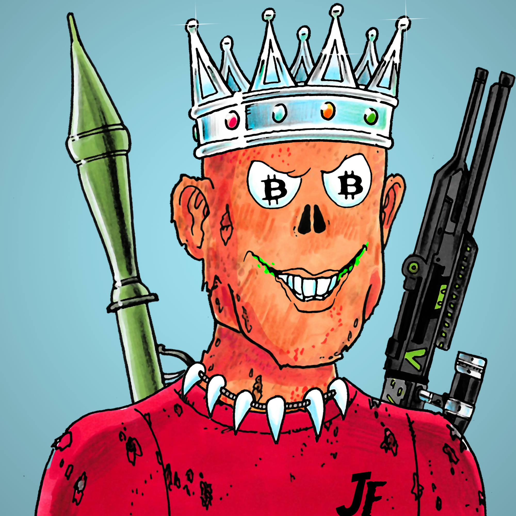 George Trosley - Jungle Freaks - Jungle Freak 317 - NFT # 317