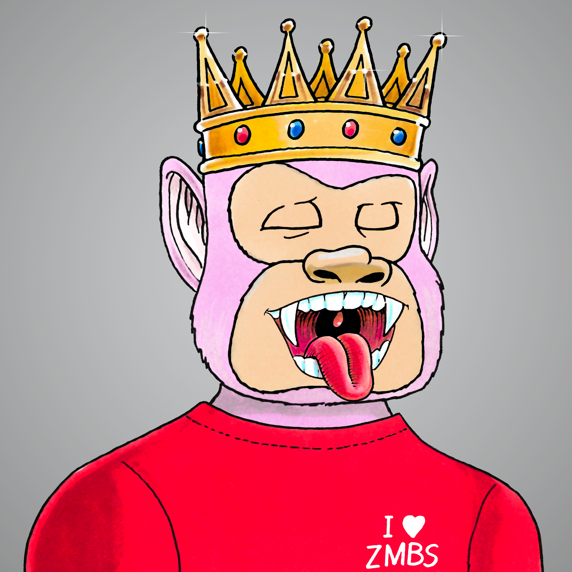 George Trosley - Jungle Freaks - Jungle Freak 318 - NFT # 318