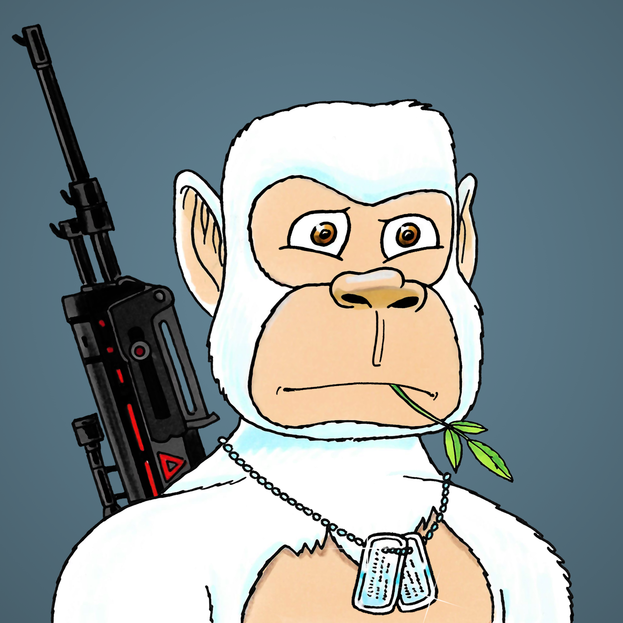 George Trosley - Jungle Freaks - Jungle Freak 3197 - NFT # 3197