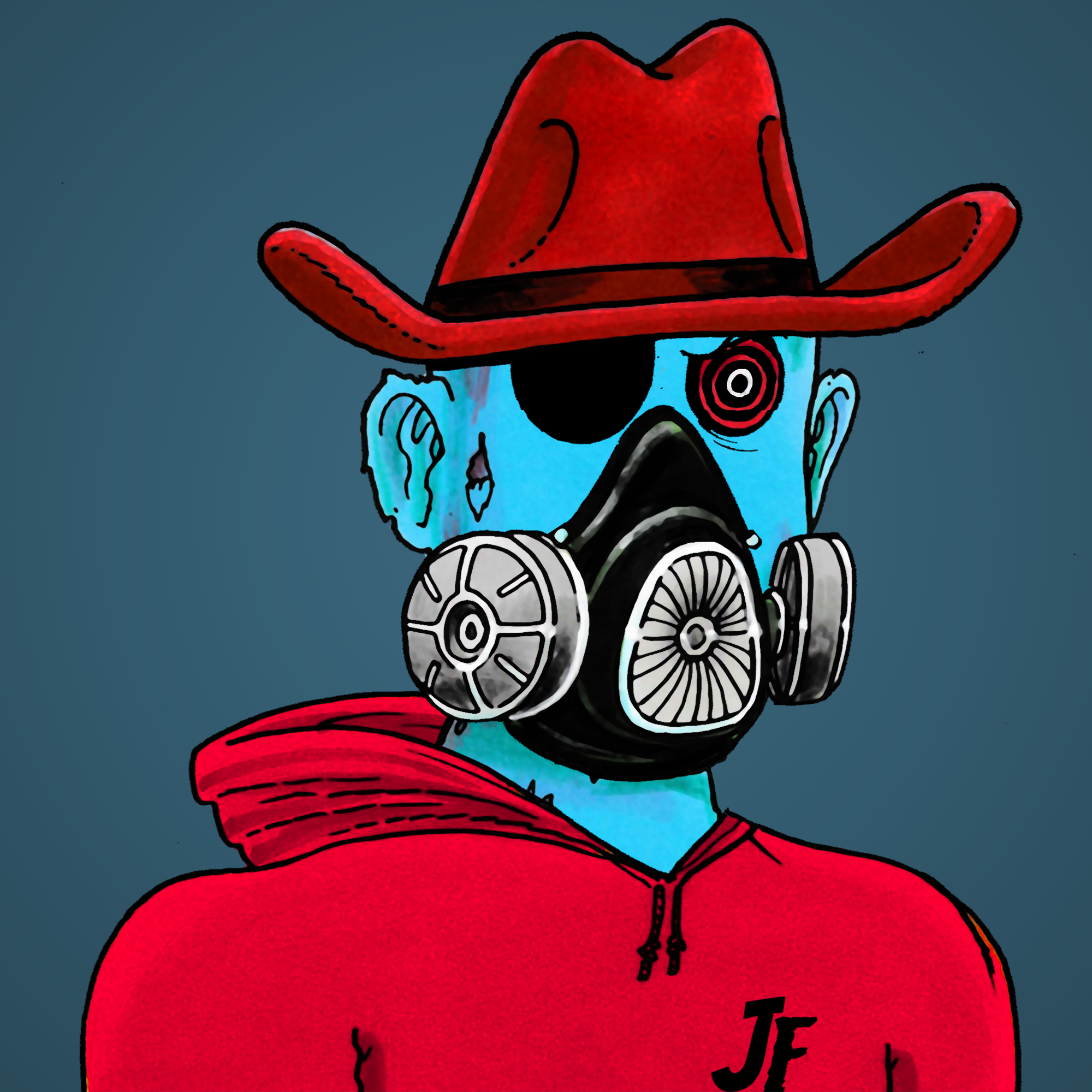 George Trosley - Jungle Freaks - Jungle Freak 3201 - NFT # 3201