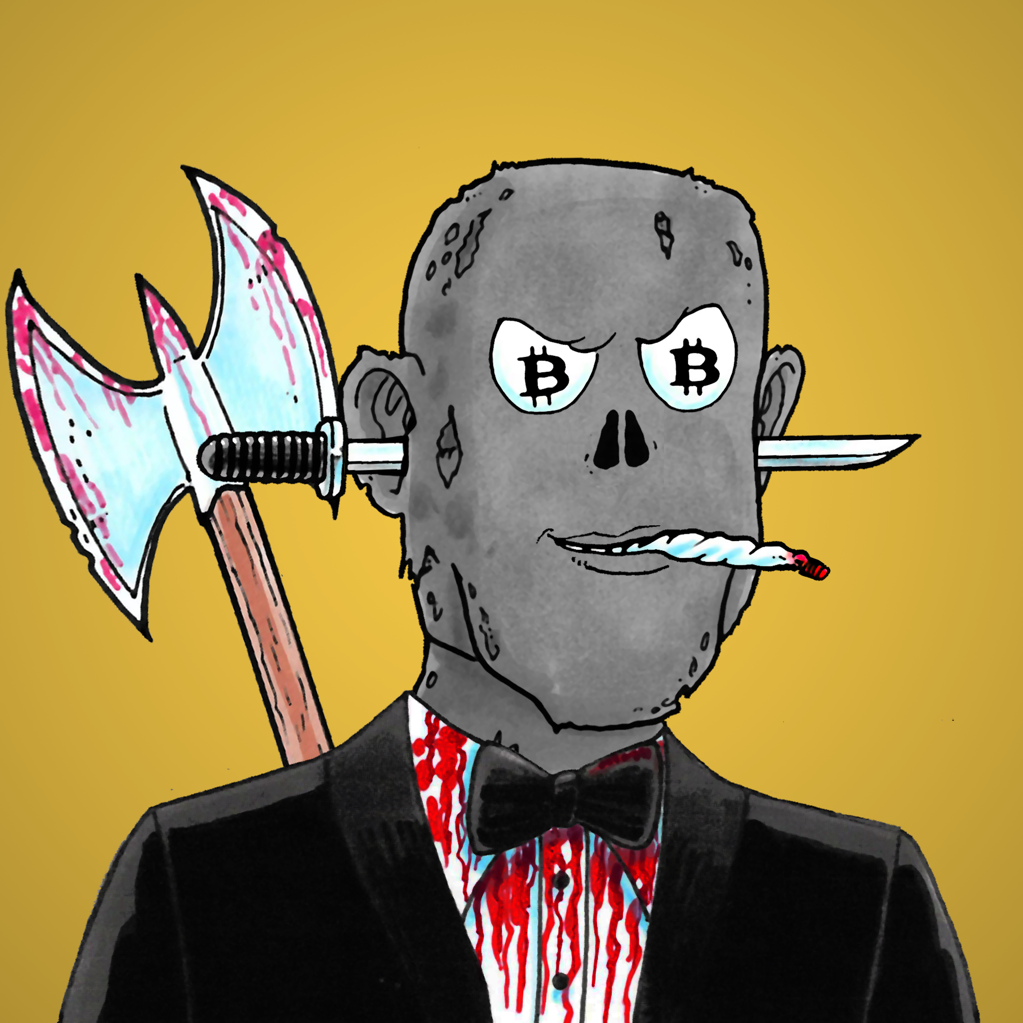 George Trosley - Jungle Freaks - Jungle Freak 3206 - NFT # 3206