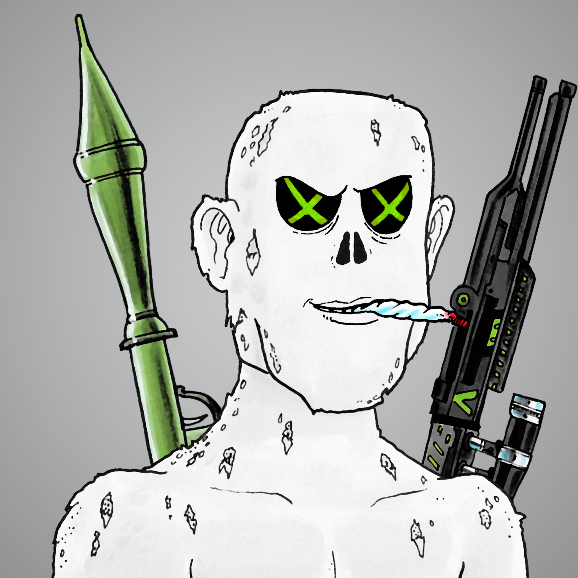 George Trosley - Jungle Freaks - Jungle Freak 321 - NFT # 321