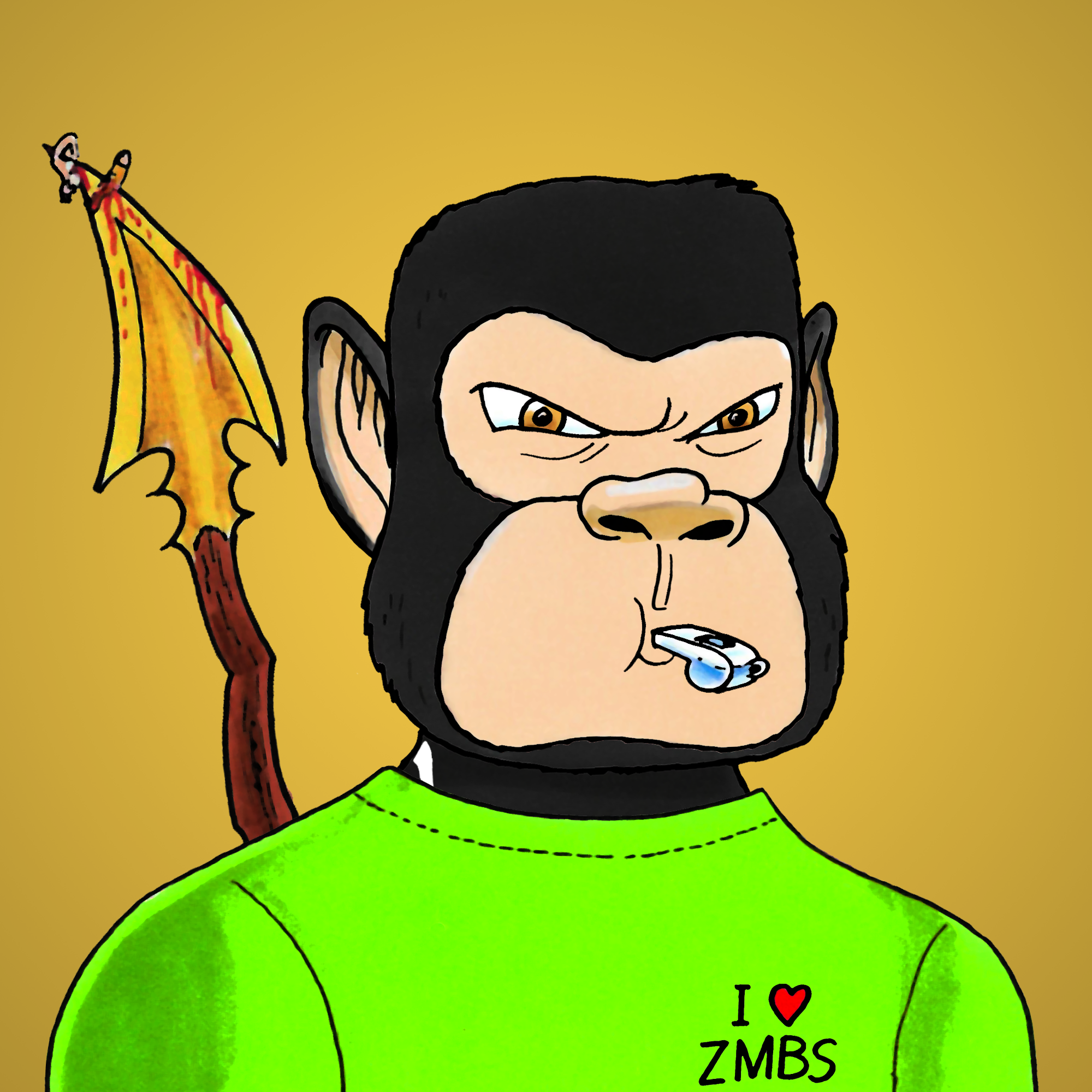 George Trosley - Jungle Freaks - Jungle Freak 3212 - NFT # 3212