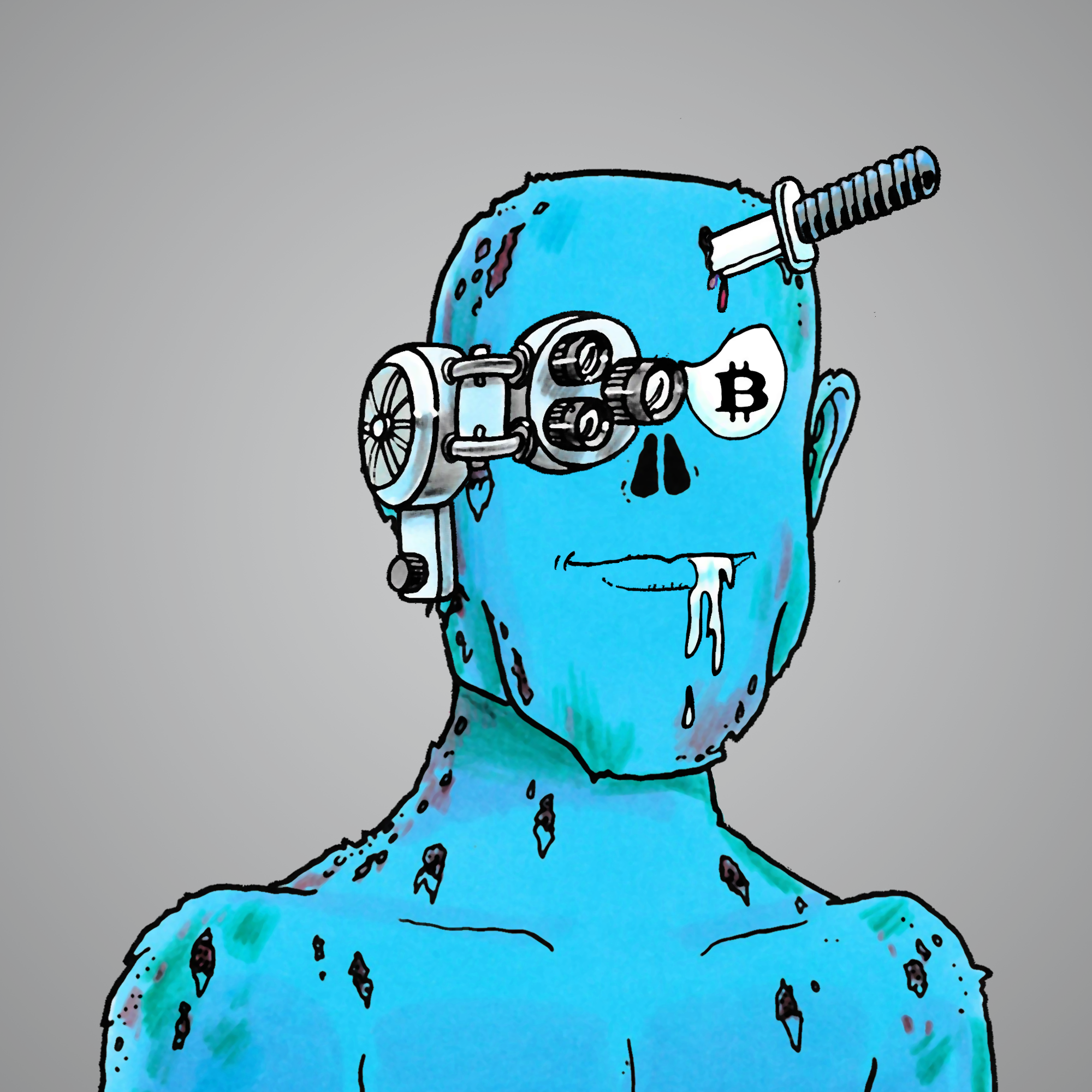 George Trosley - Jungle Freaks - Jungle Freak 3215 - NFT # 3215