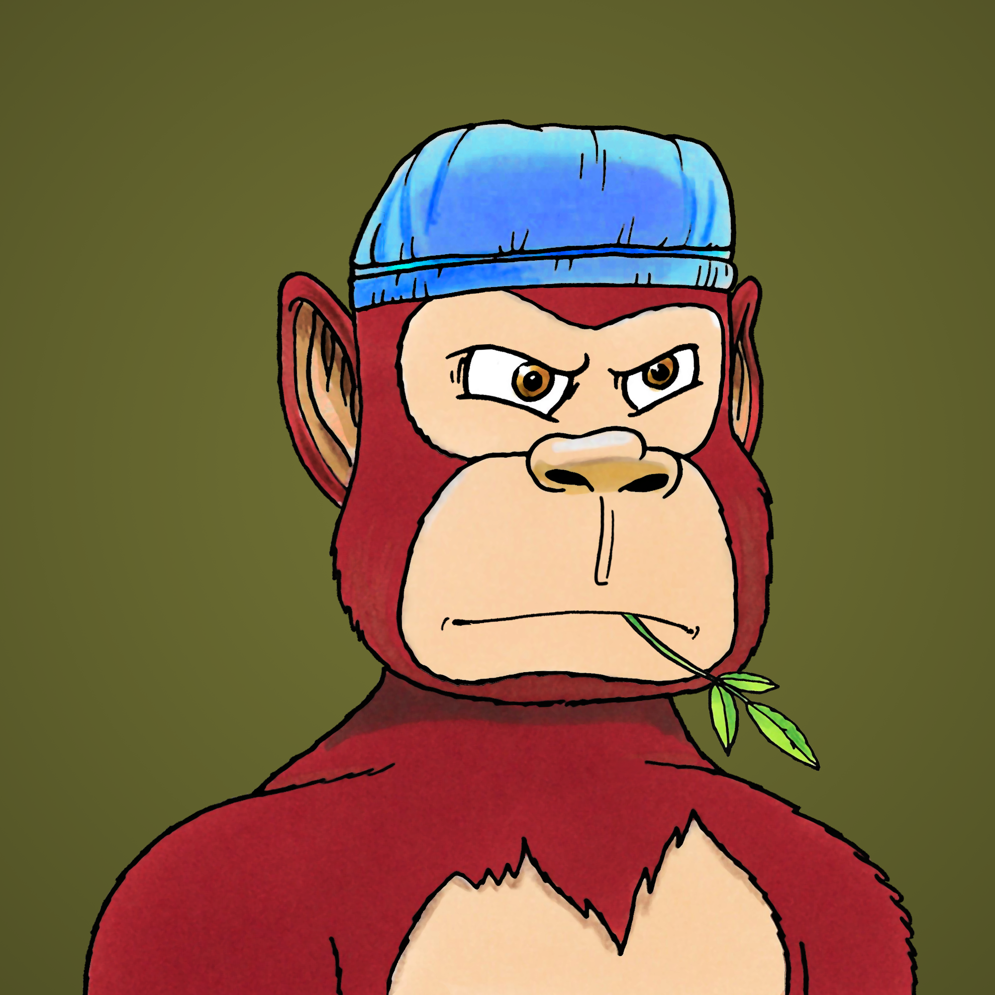 George Trosley - Jungle Freaks - Jungle Freak 3218 - NFT # 3218