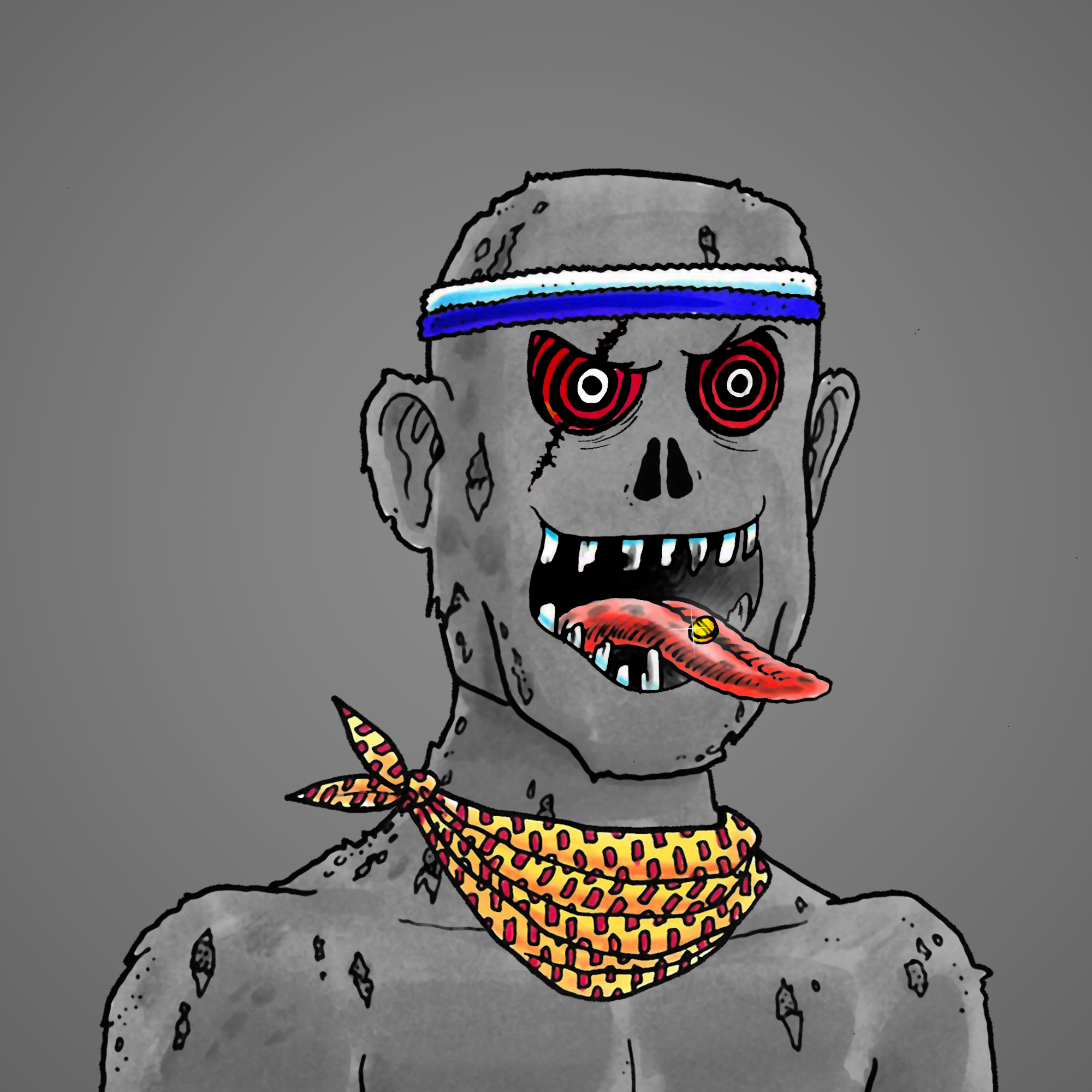 George Trosley - Jungle Freaks - Jungle Freak 322 - NFT # 322