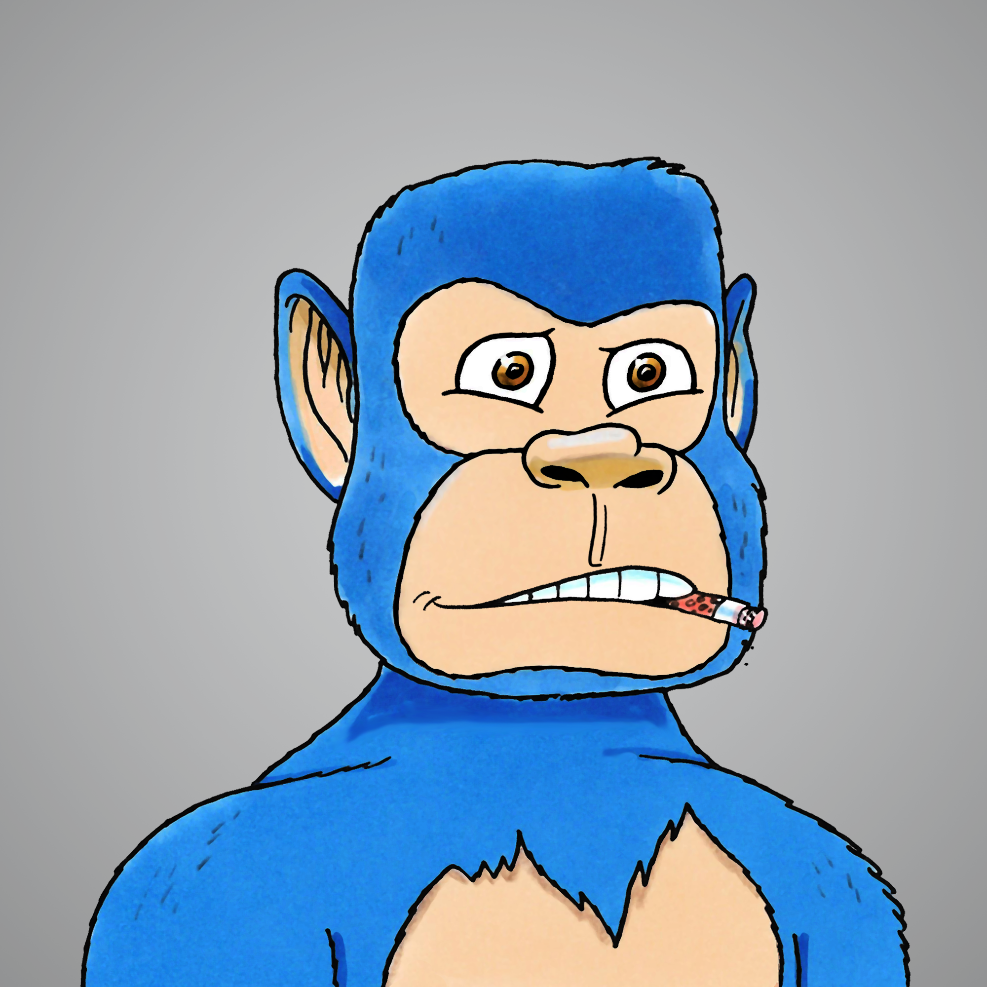 George Trosley - Jungle Freaks - Jungle Freak 3223 - NFT # 3223