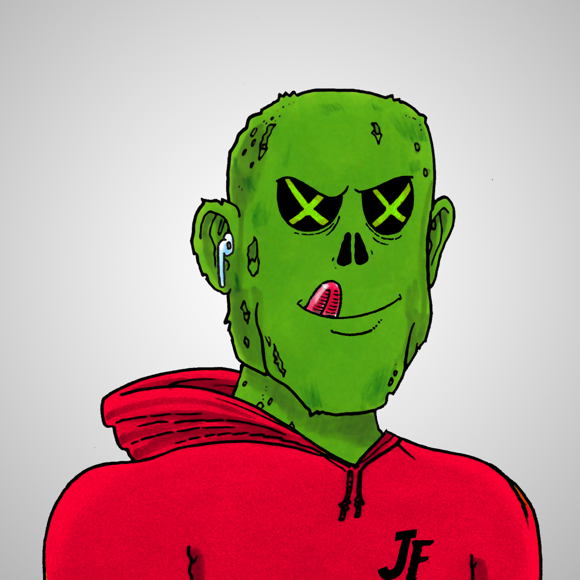 George Trosley - Jungle Freaks - Jungle Freak 3241 - NFT # 3241