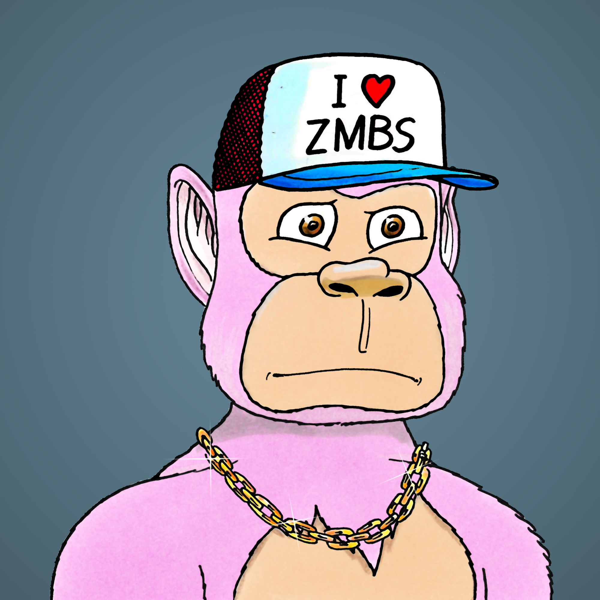 George Trosley - Jungle Freaks - Jungle Freak 3252 - NFT # 3252