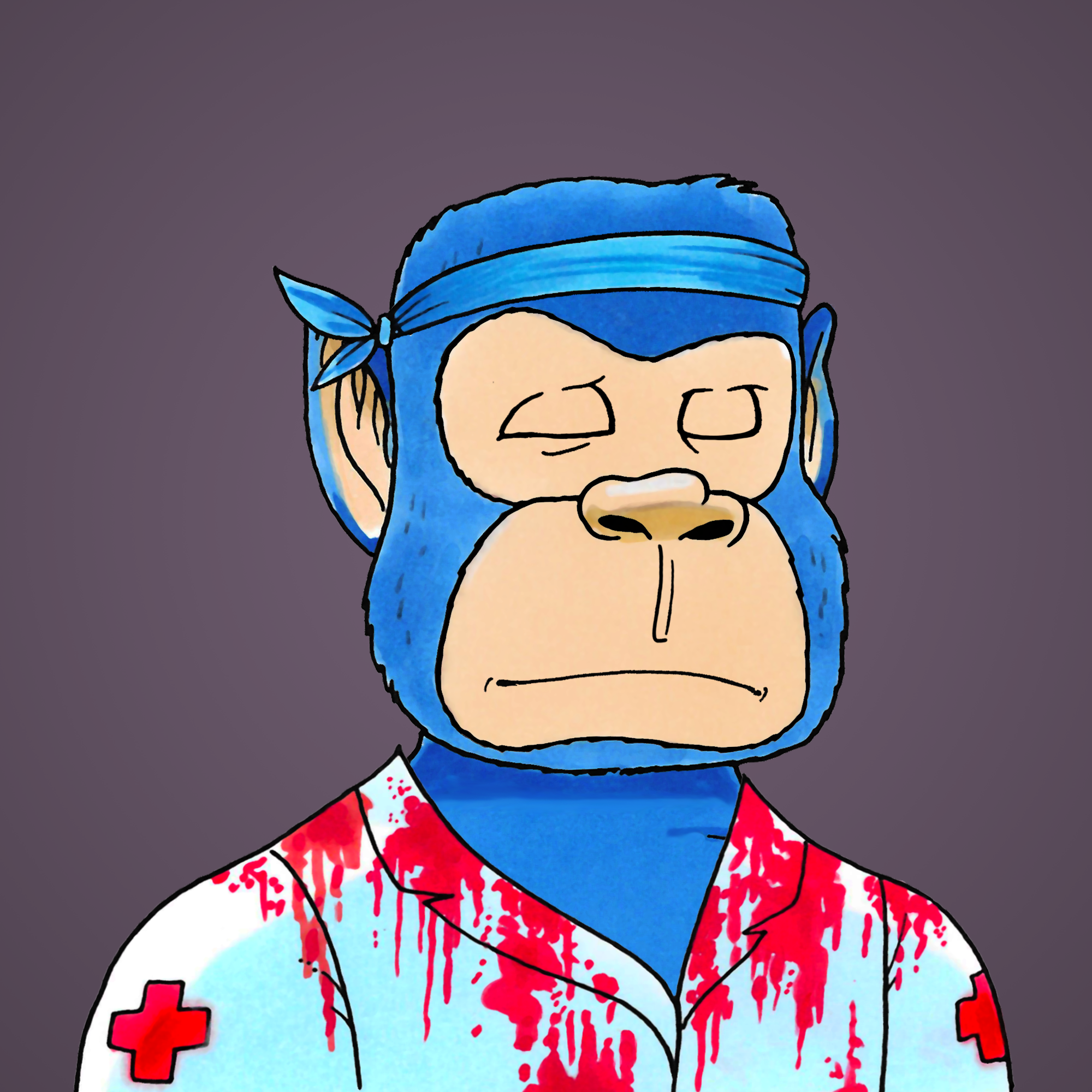 George Trosley - Jungle Freaks - Jungle Freak 3257 - NFT # 3257