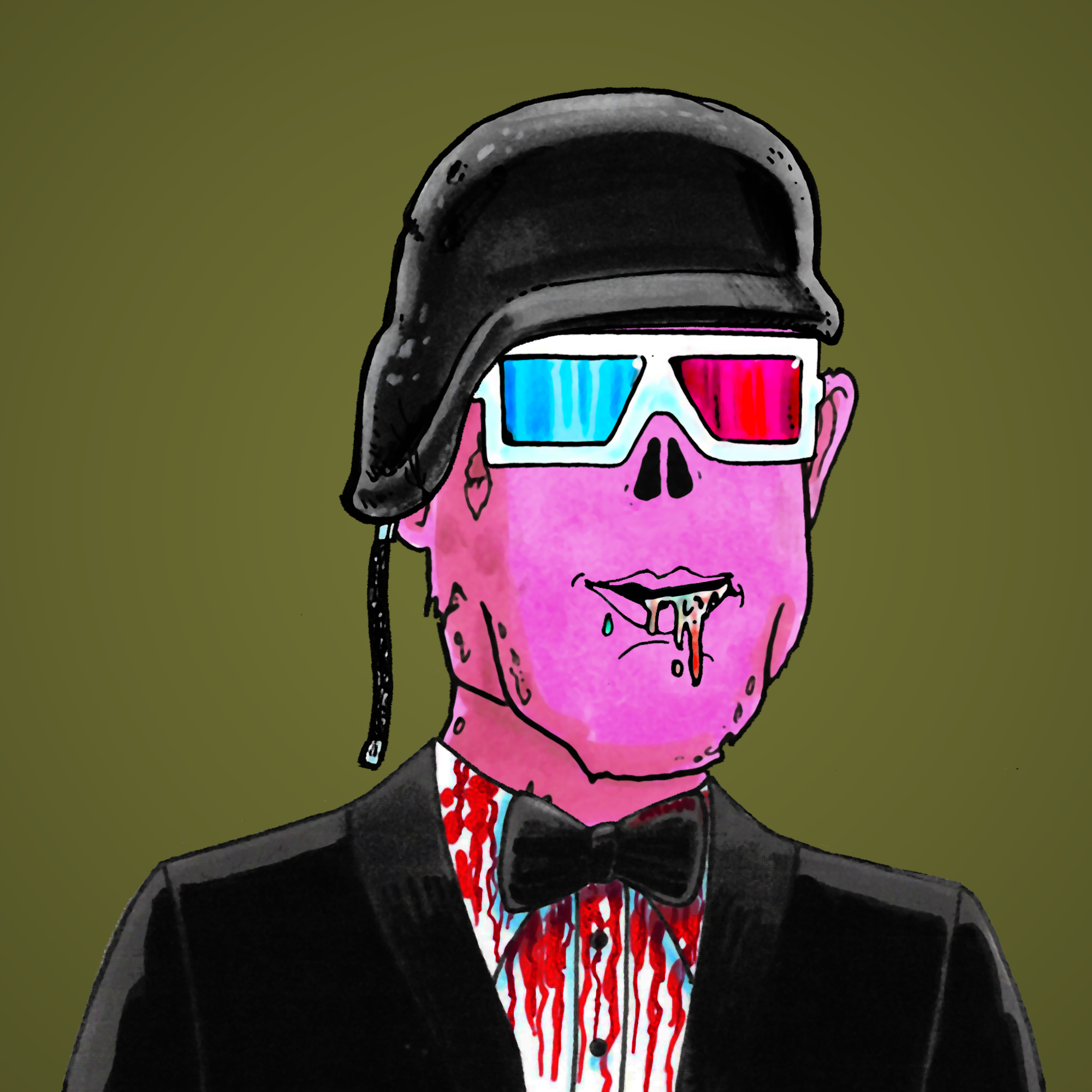 George Trosley - Jungle Freaks - Jungle Freak 326 - NFT # 326